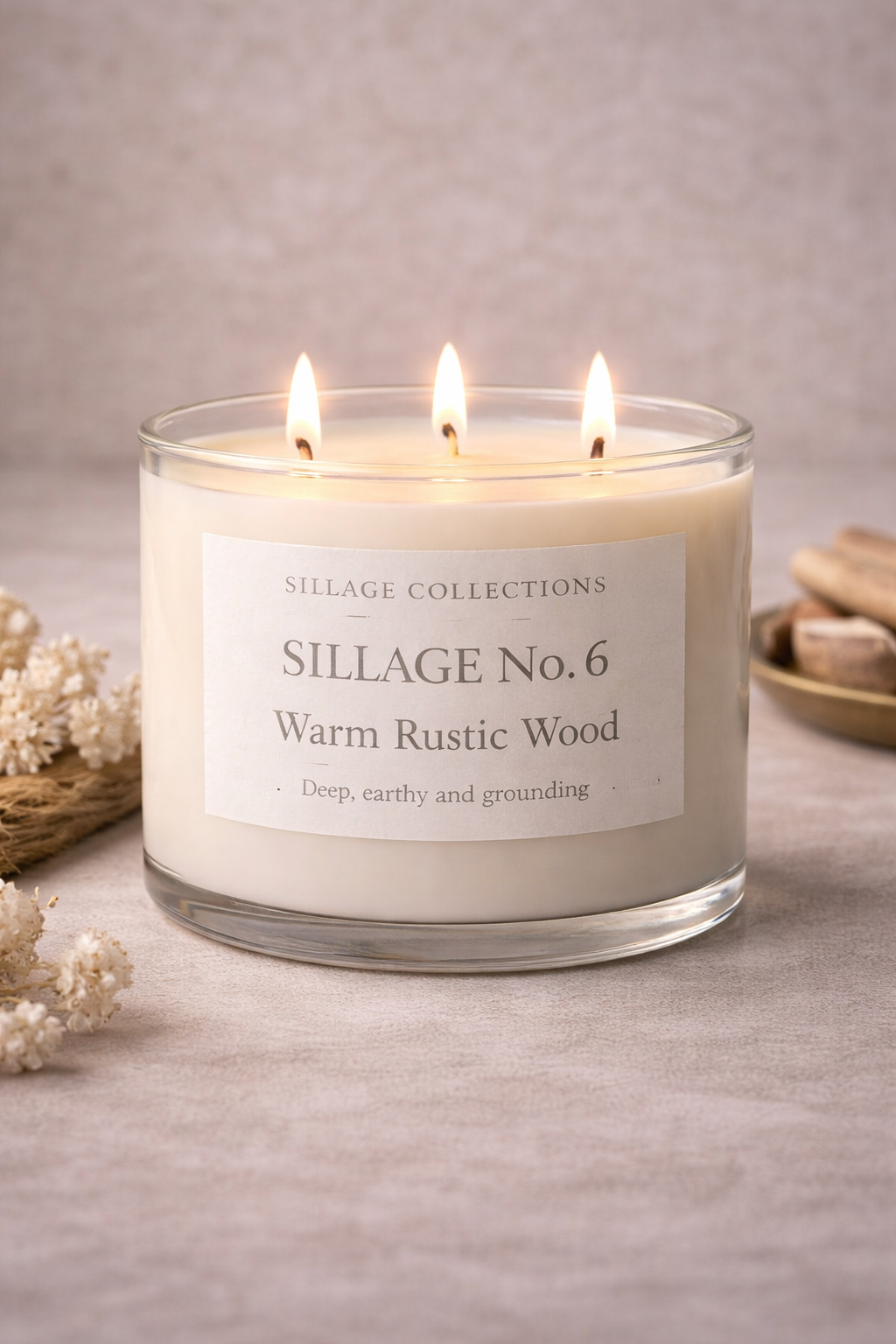 Sillage No. 6 - Warm Rustic Wood