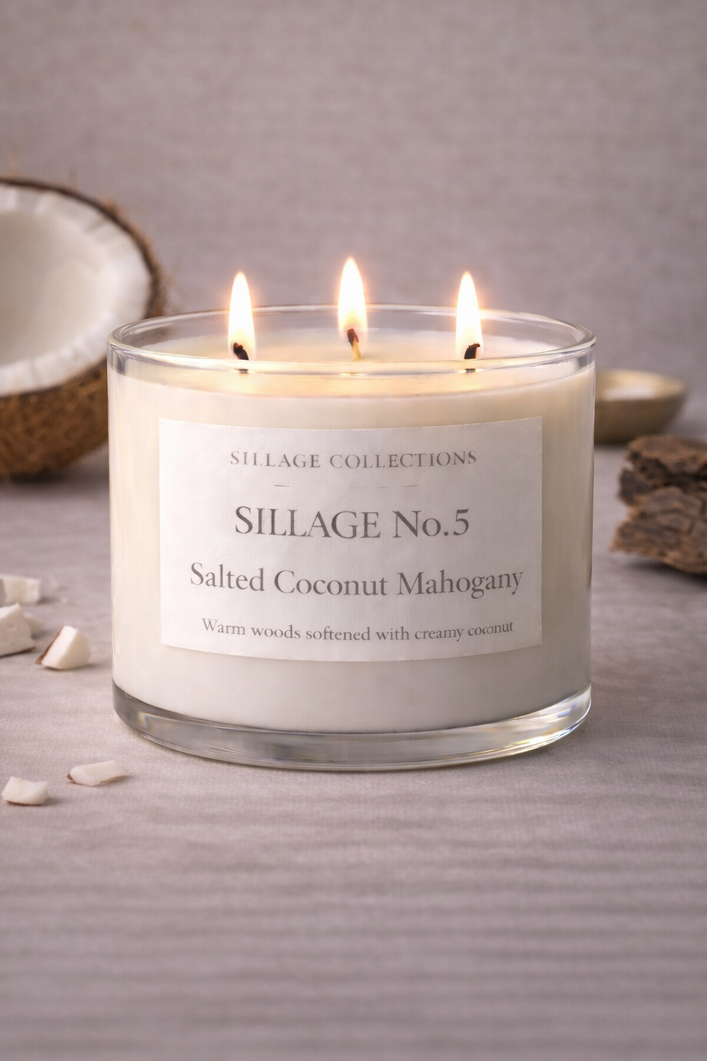 Sillage No. 5 - Salted Coconut Mahogany