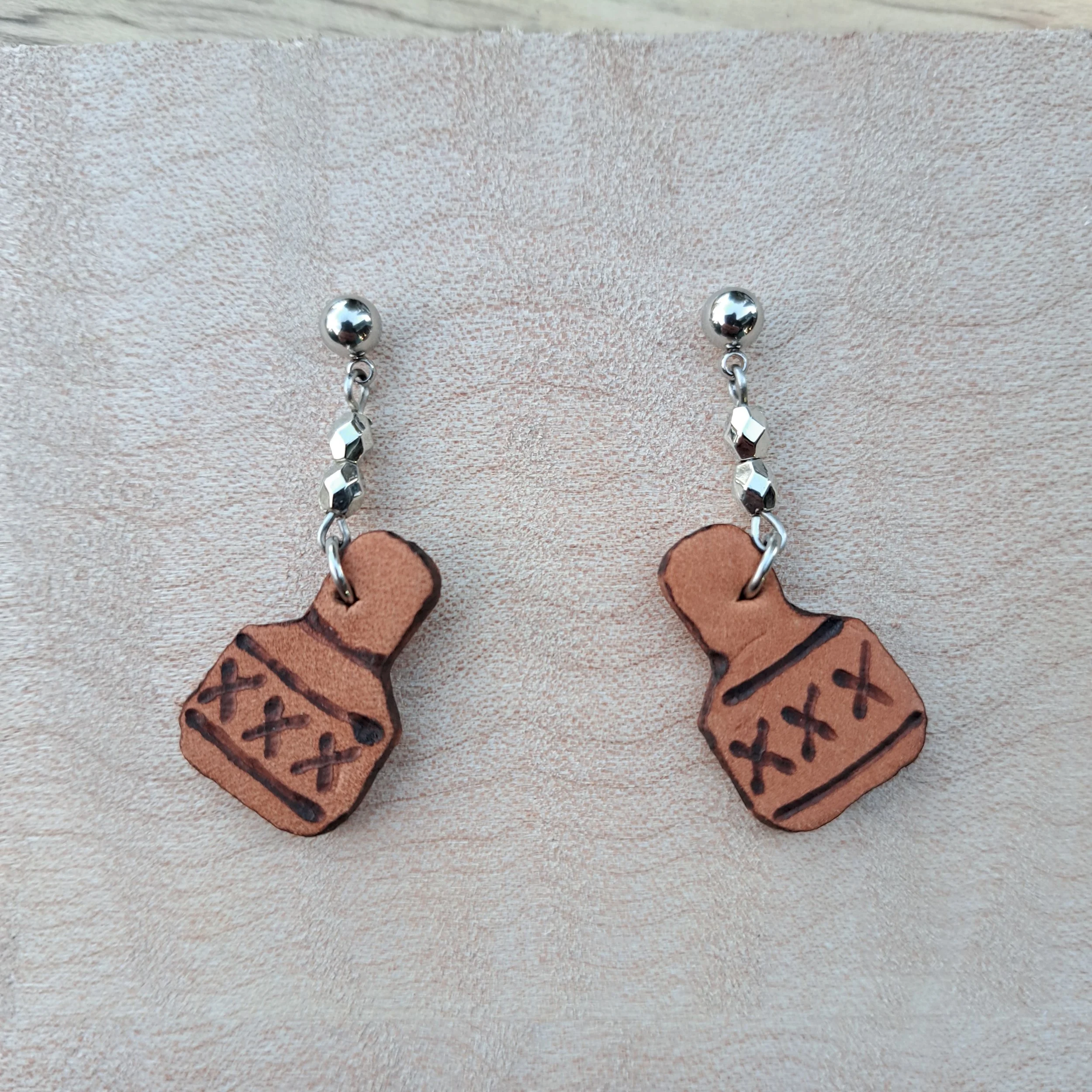 Moonshine Jug earrings