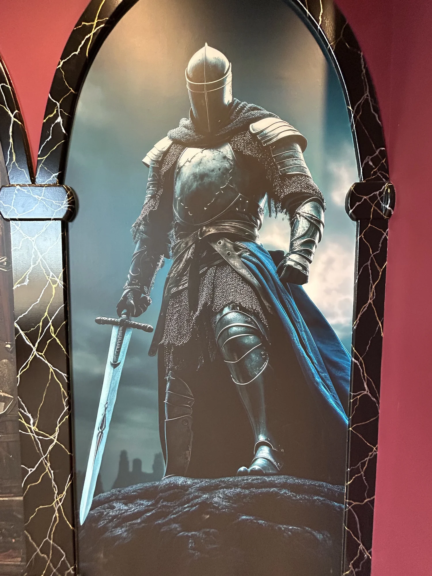 A knight of the castle