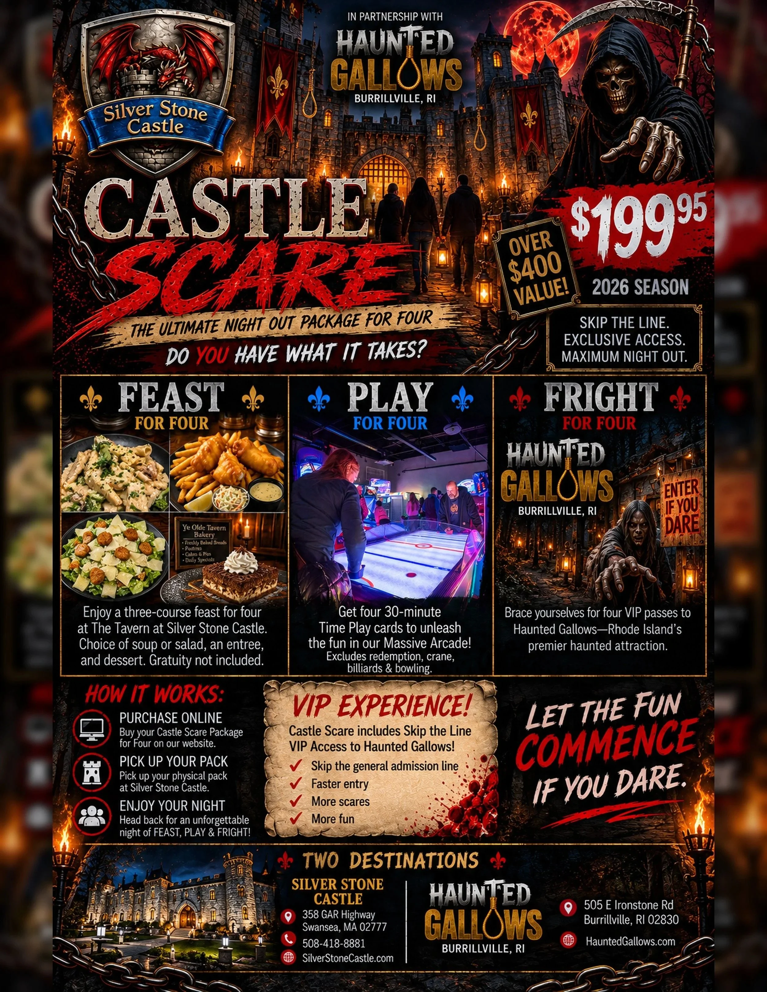 Castle & Scare: Feast & Fright — Fri Oct 23
