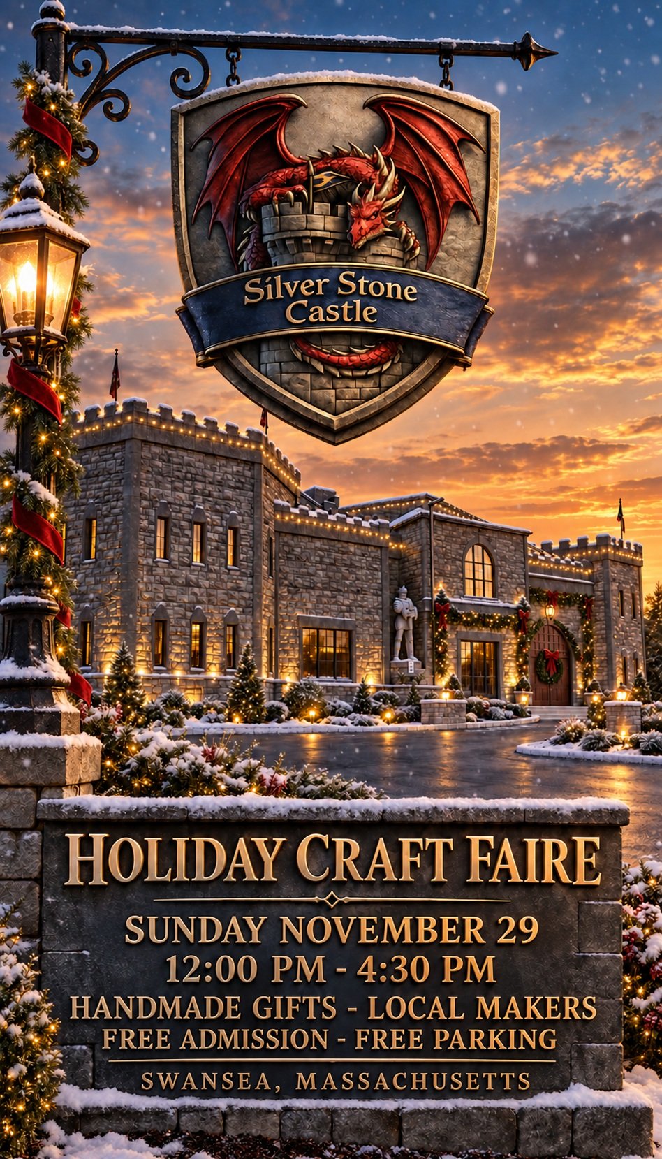 Holiday Craft Faire at Silver Stone Castle