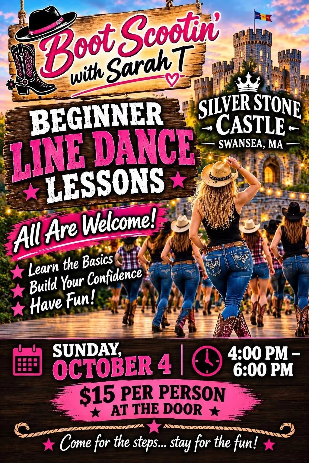 Line Dancing with Sarah T — Royal Ballroom