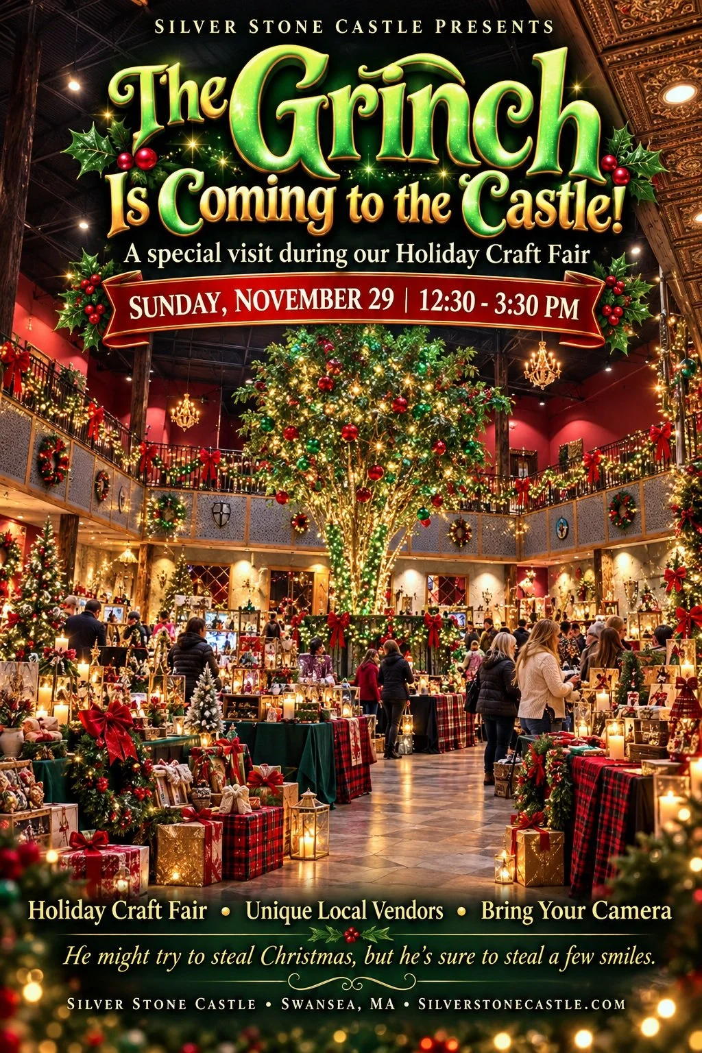 The Grinch Is Coming to the Castle!