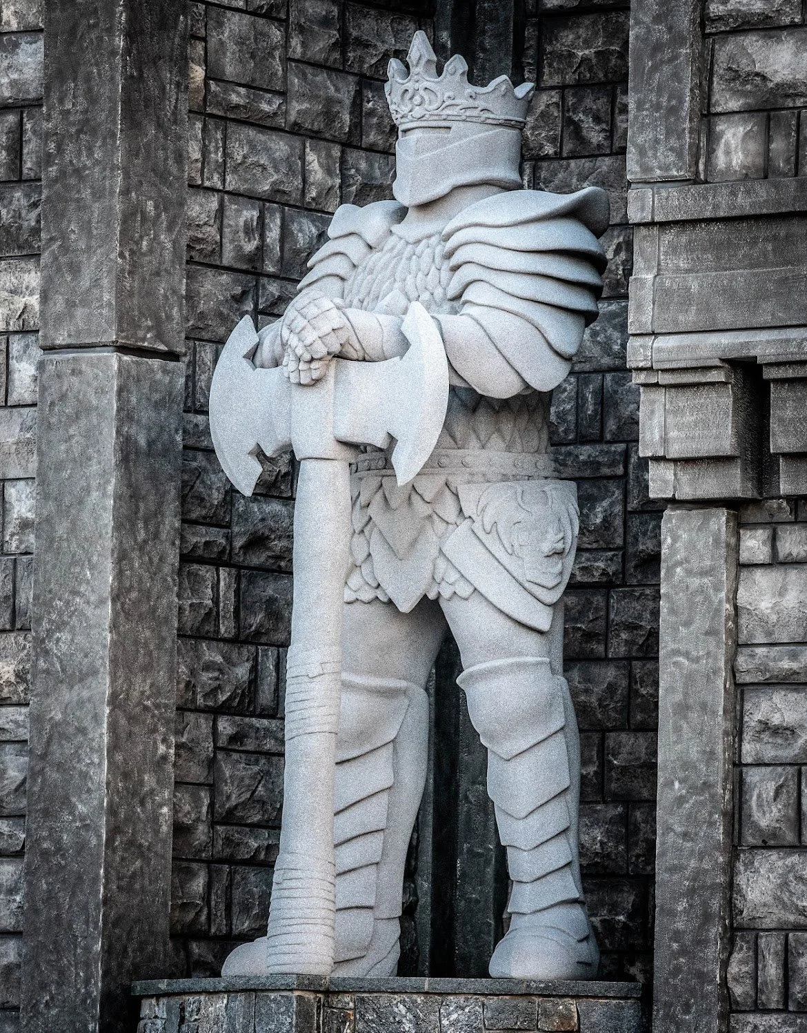 The knight at the door