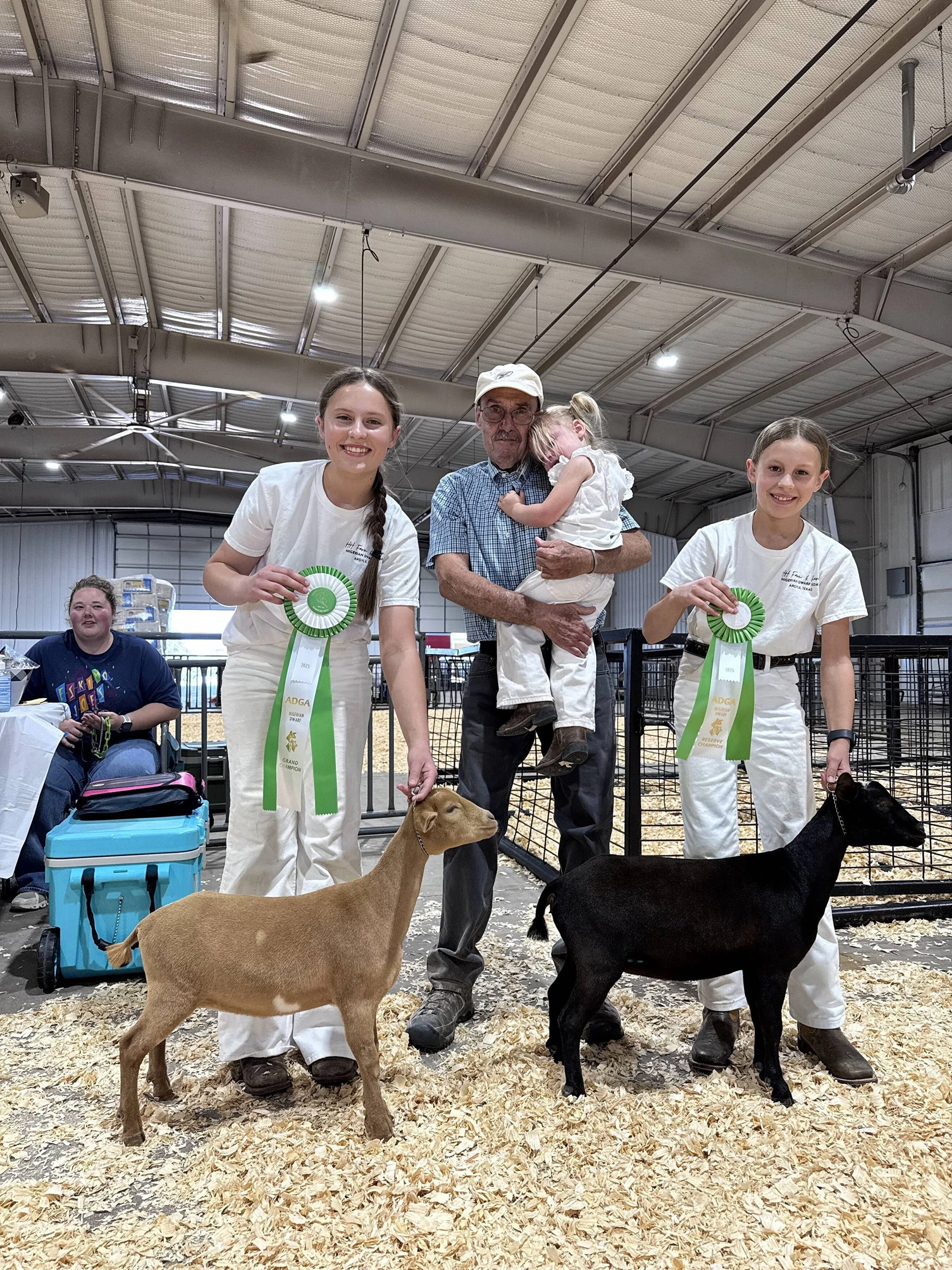HH Ranch CC Sweetheart, Reserve Champion under judge Dan Laney at the Heart of Oklahoma PC: HH Farm & Ranch