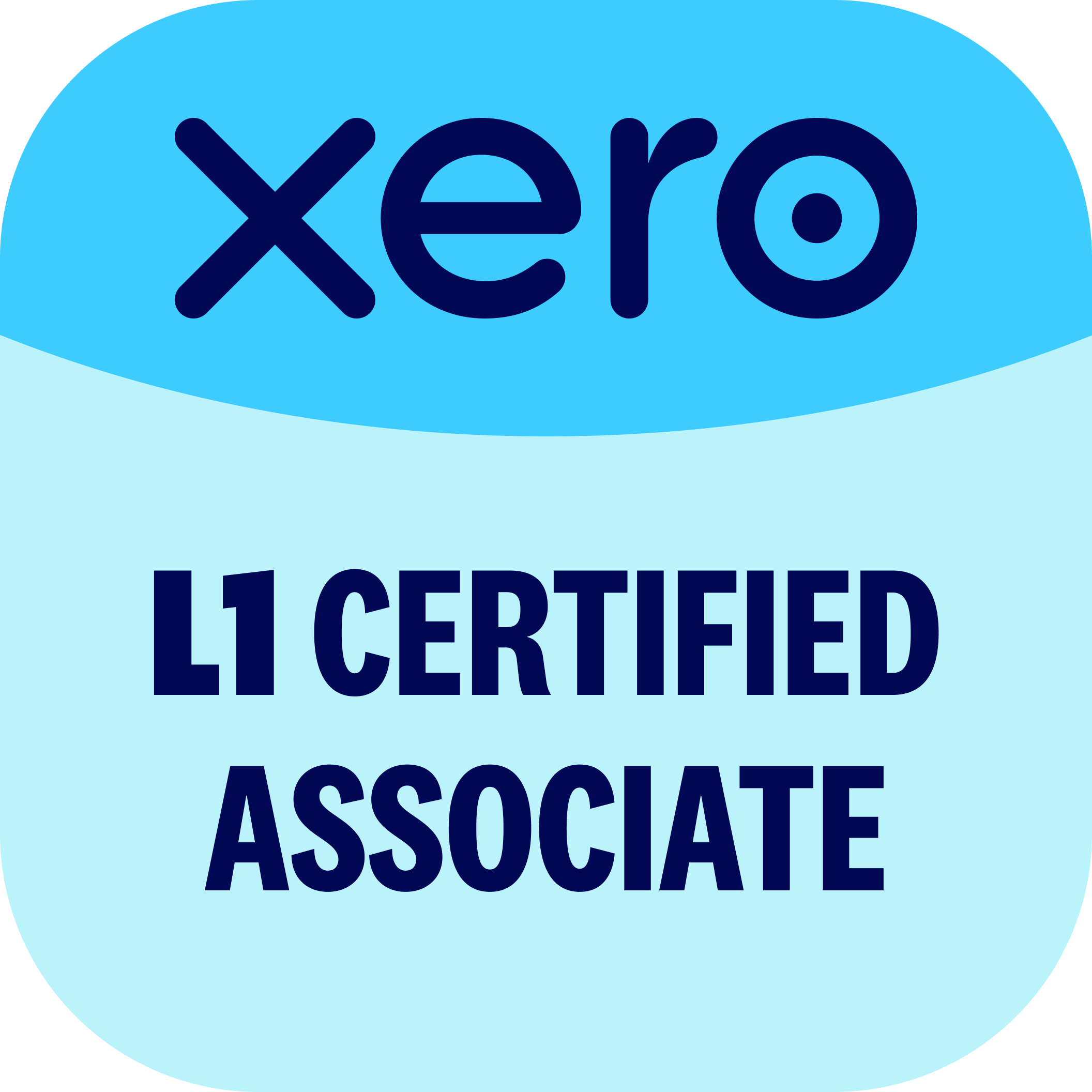 Xero Certified Advisor badge