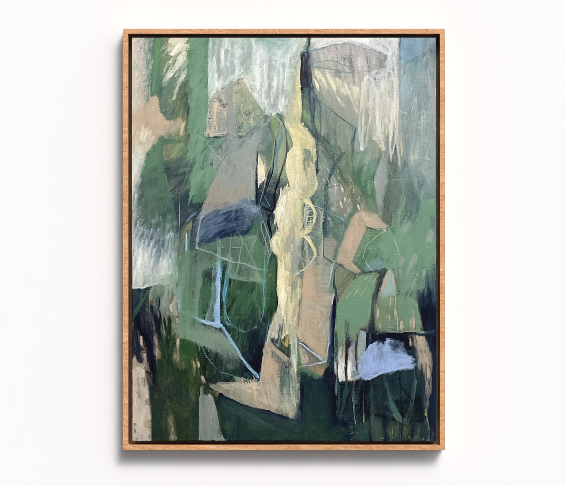 Heron, Oil on Linen, 61 x 81 cm, $1,800