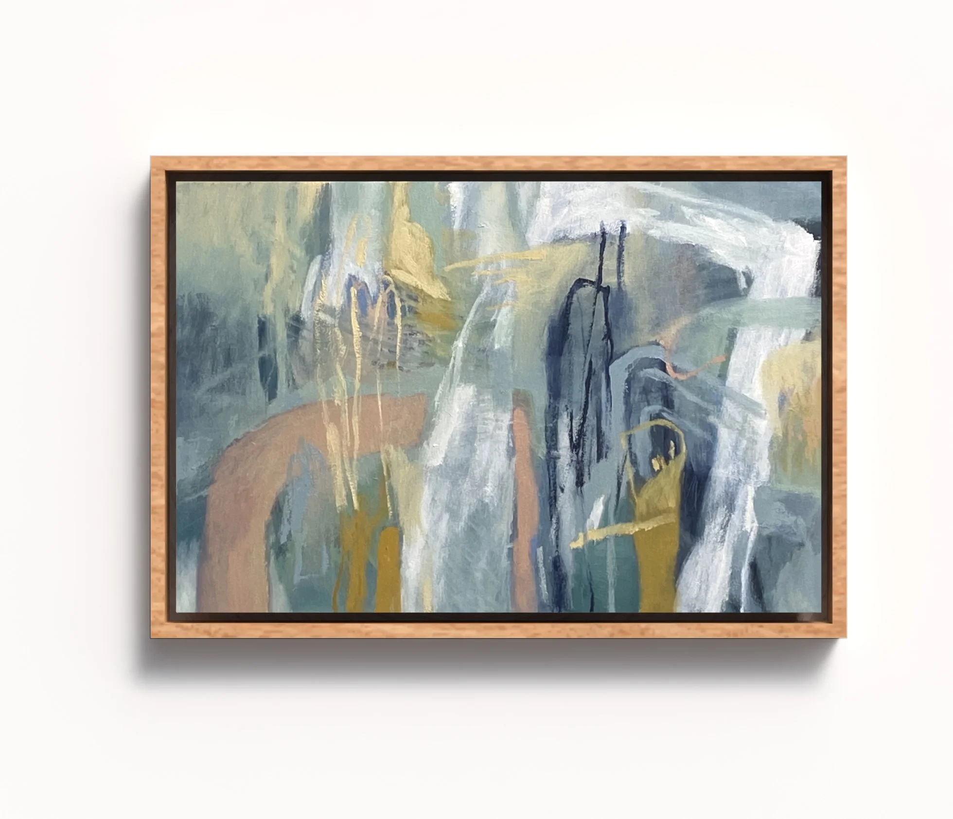 After The Rain, Oil on Polycotton Canvas, 30.5 x 45.7 cm, $820