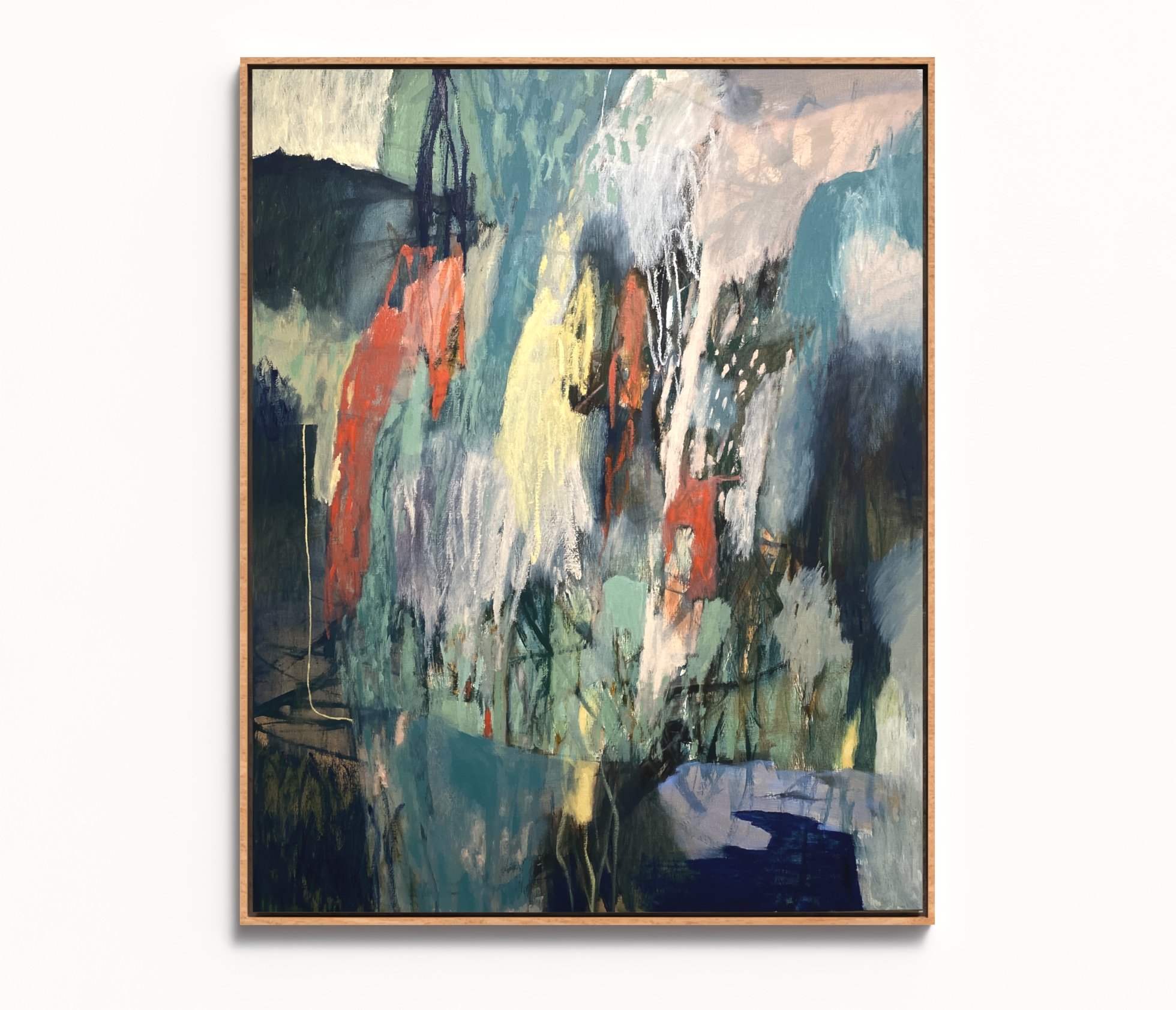 Melaleuca #1, Oil on Linen, 97 x 122 cm, $3,800