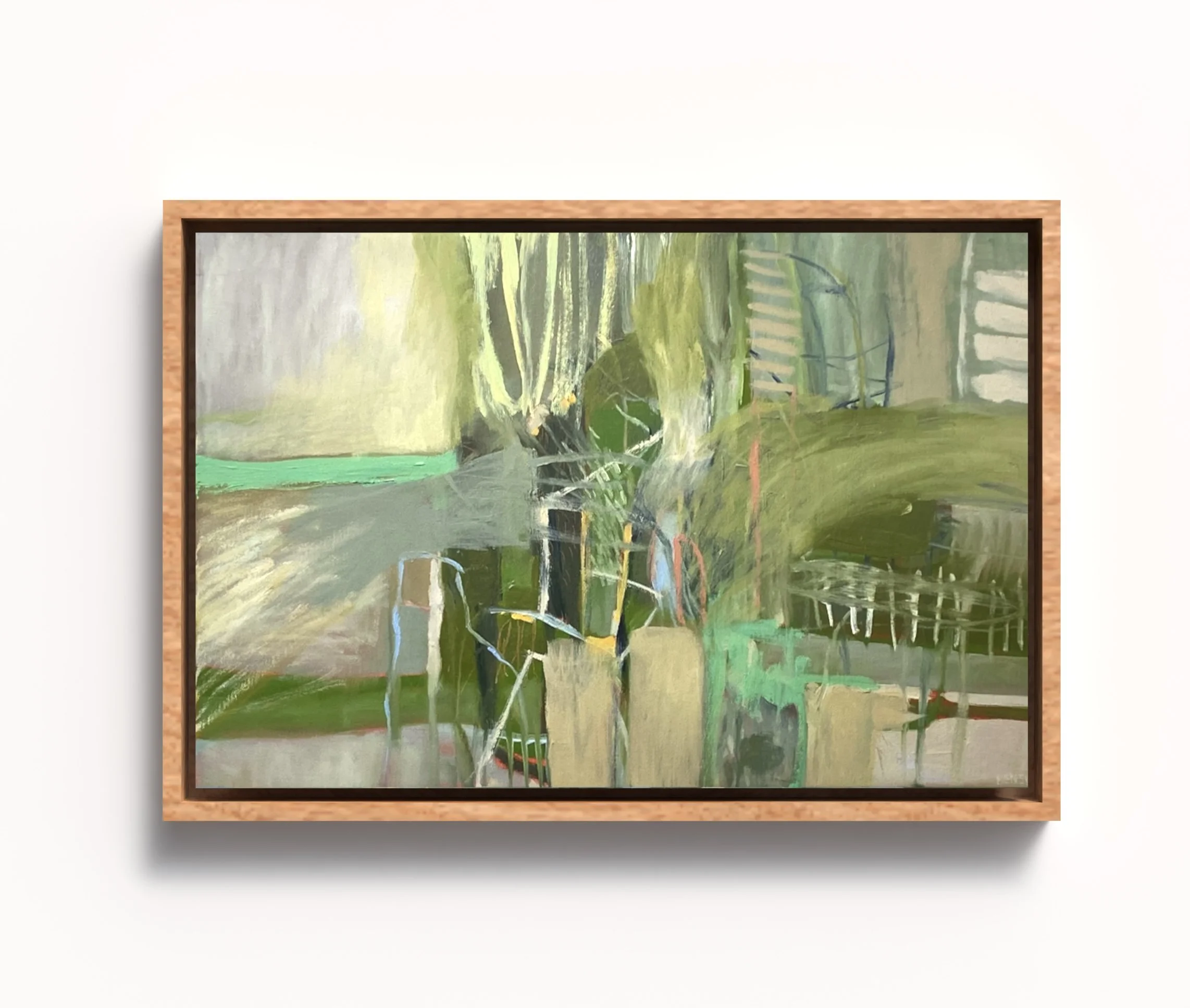The Bridge in Hobart, Oil on Polycotton Canvas, 30.5 x 45.7 cm, $820