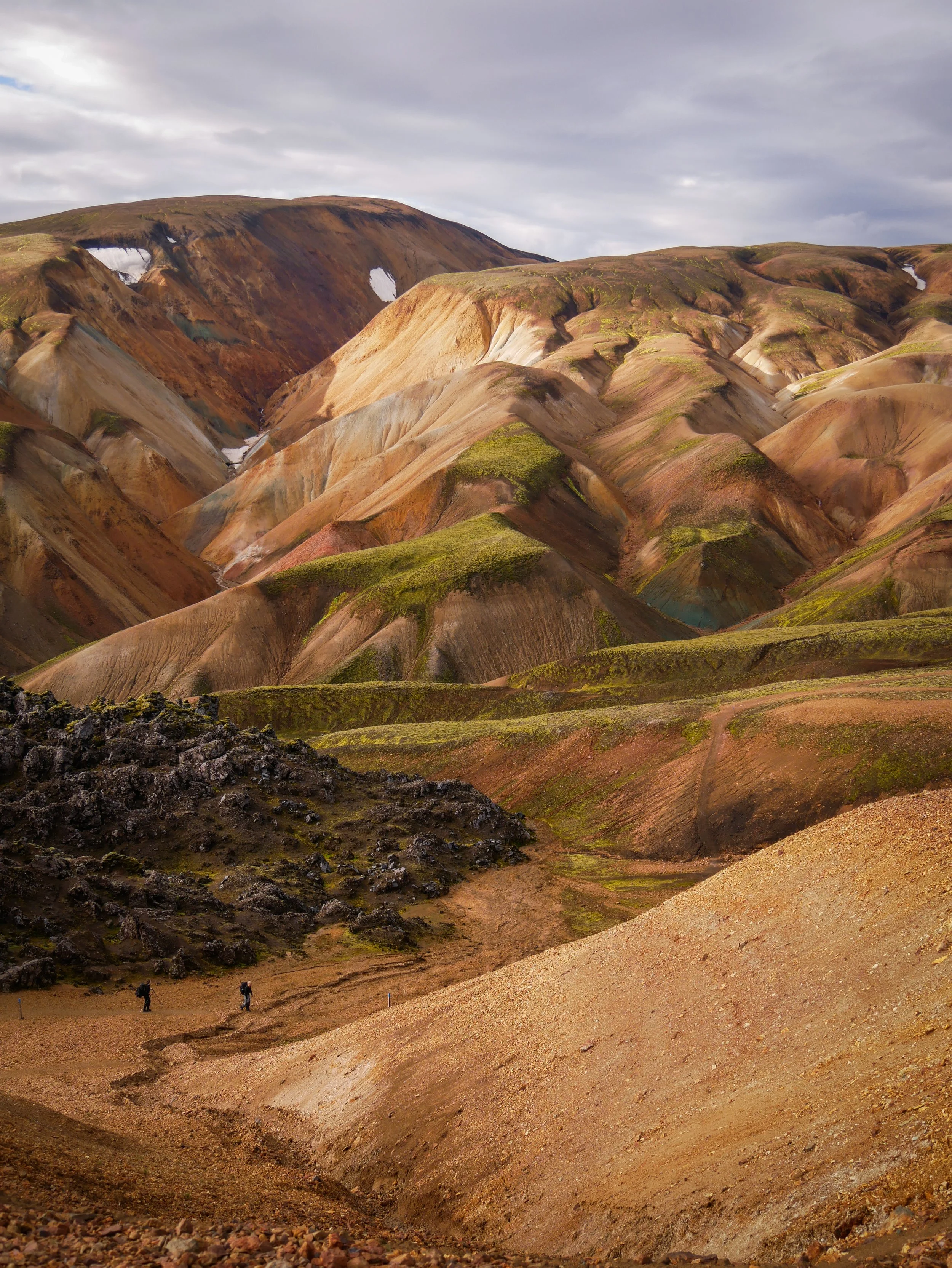 Laugahraun lava field - Laugavegur Trail, Iceland