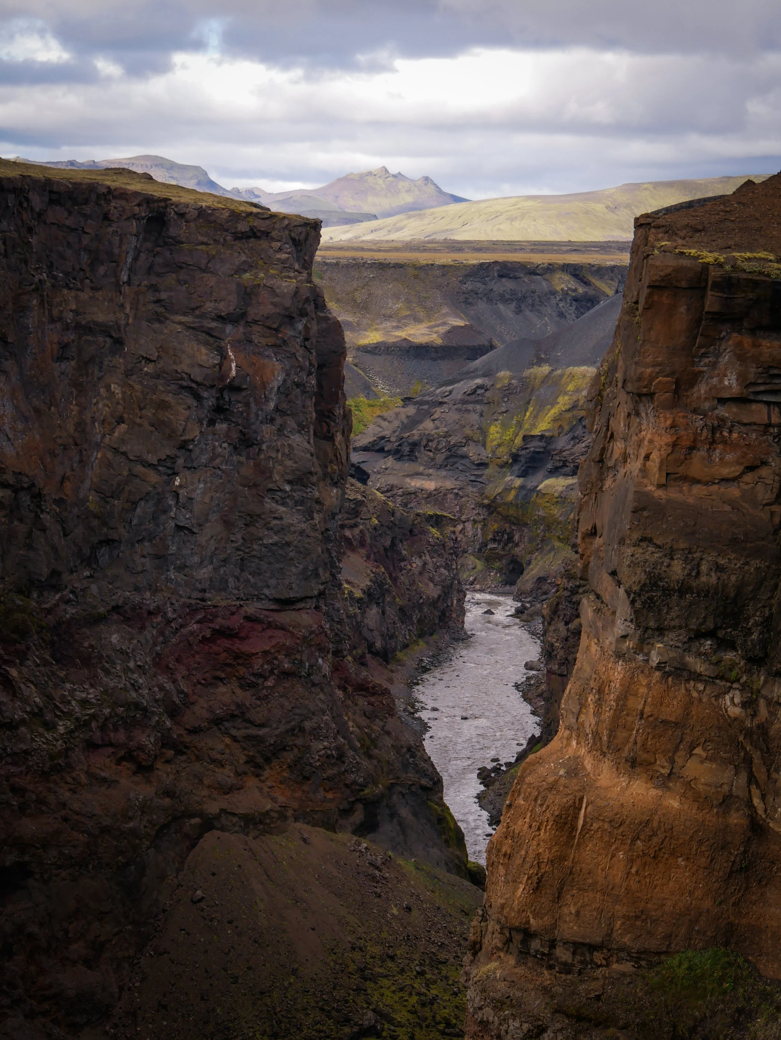 Markarfljótsgljúfur canyon - Laugavegur Trail, Iceland