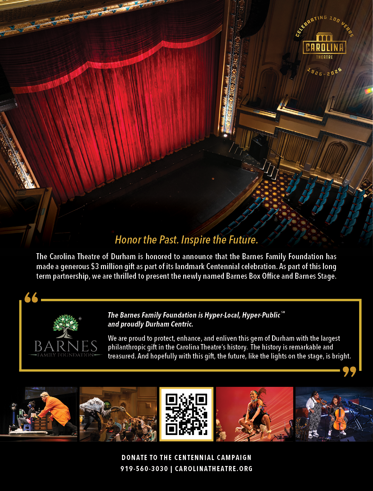 Membership & Sponsorship Recognition Ads