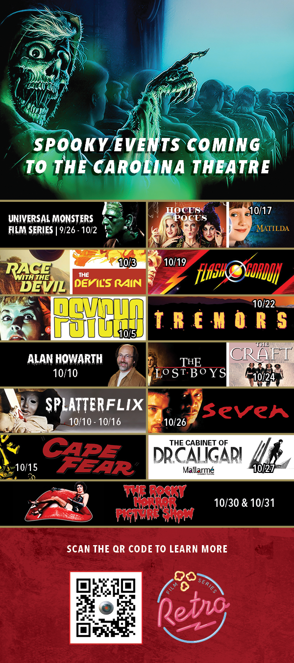 2025 Spooky Themed Retro Rack Card