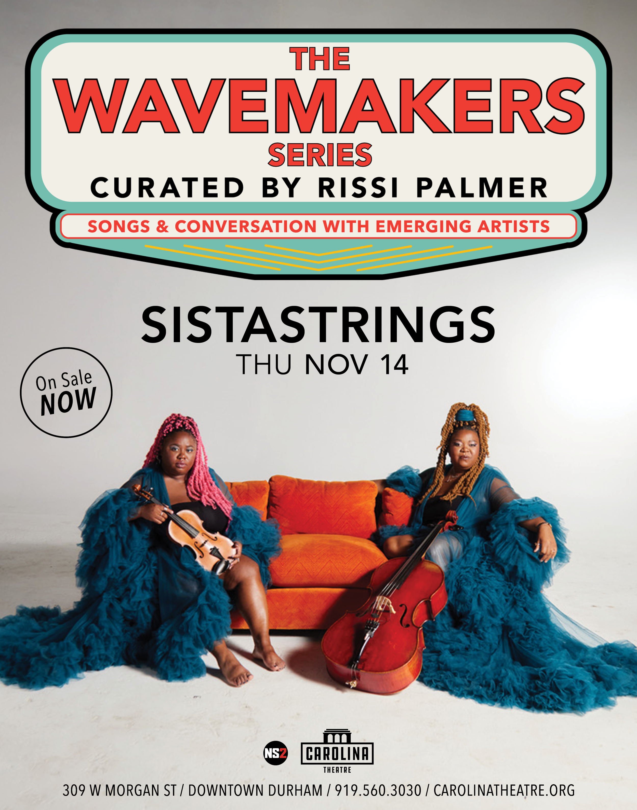 2024 The Wavemakers Series SistaStrings | 22" x 28"