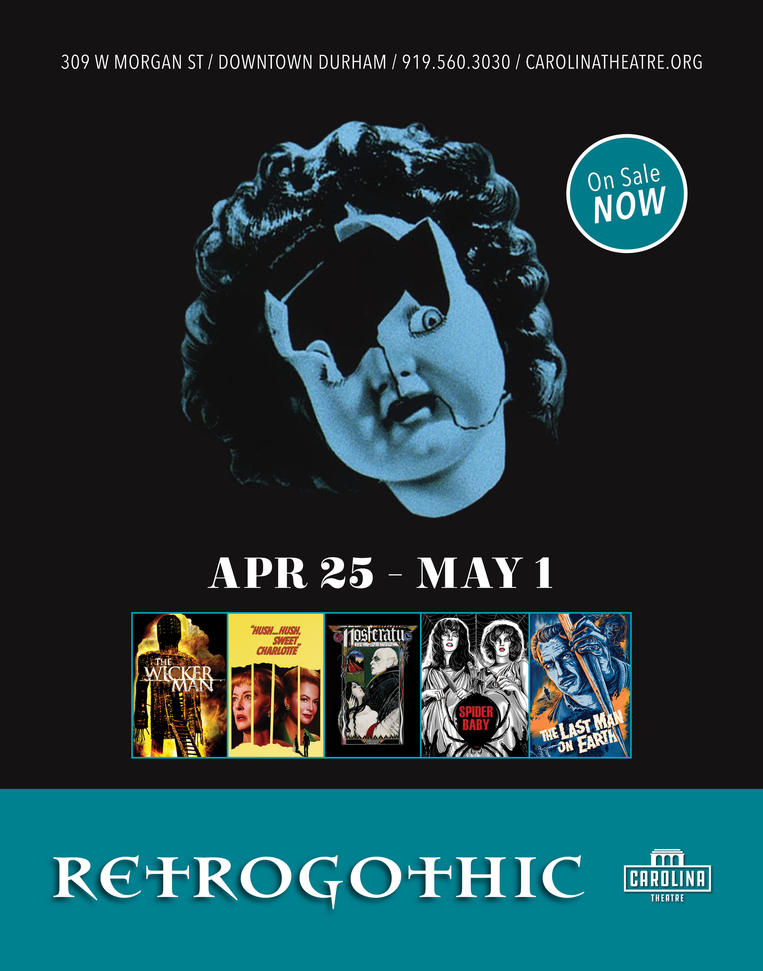 2025 RetroGothic Film Series | 22" x 28"