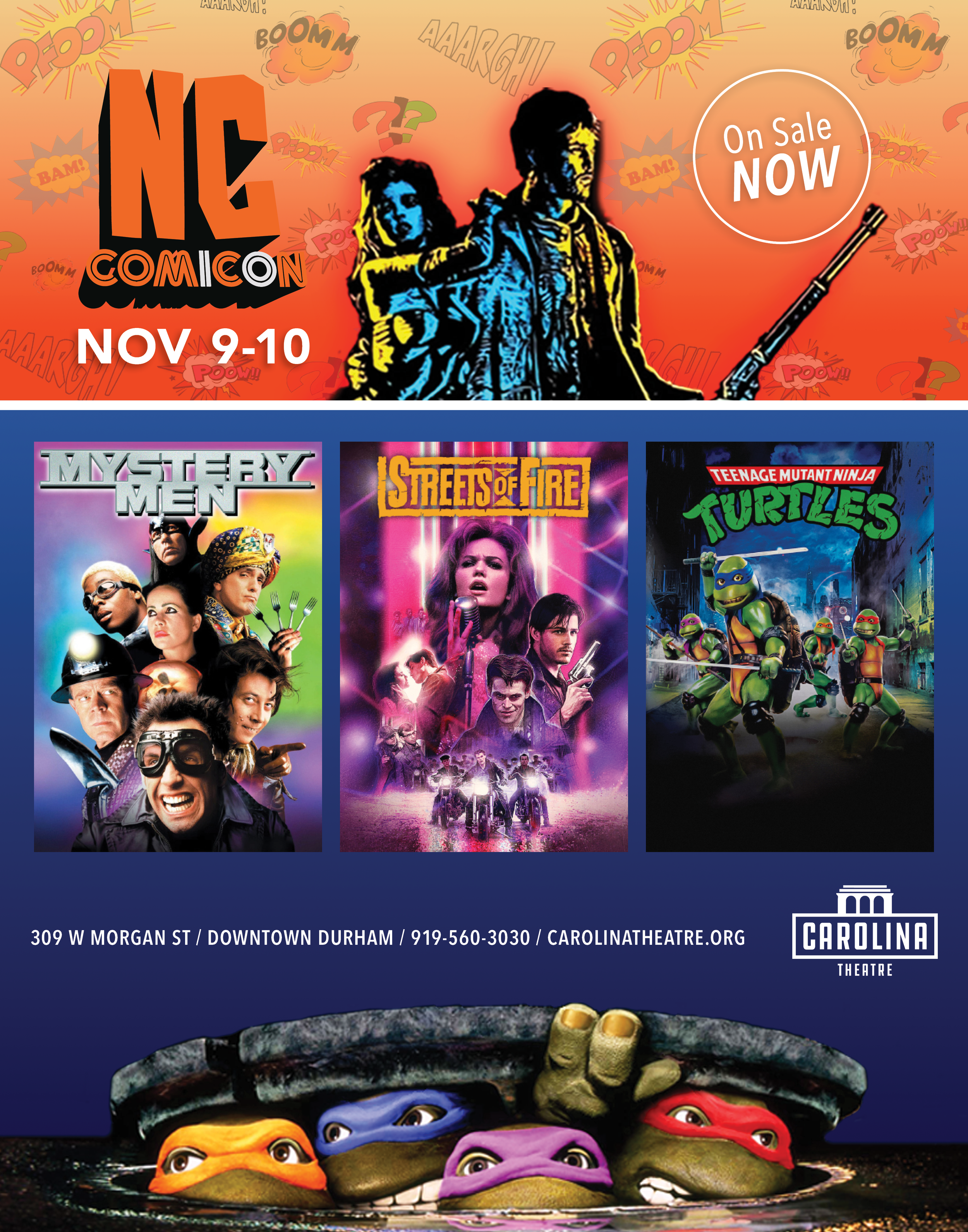 2024 NC Comicon | 22" x 28"