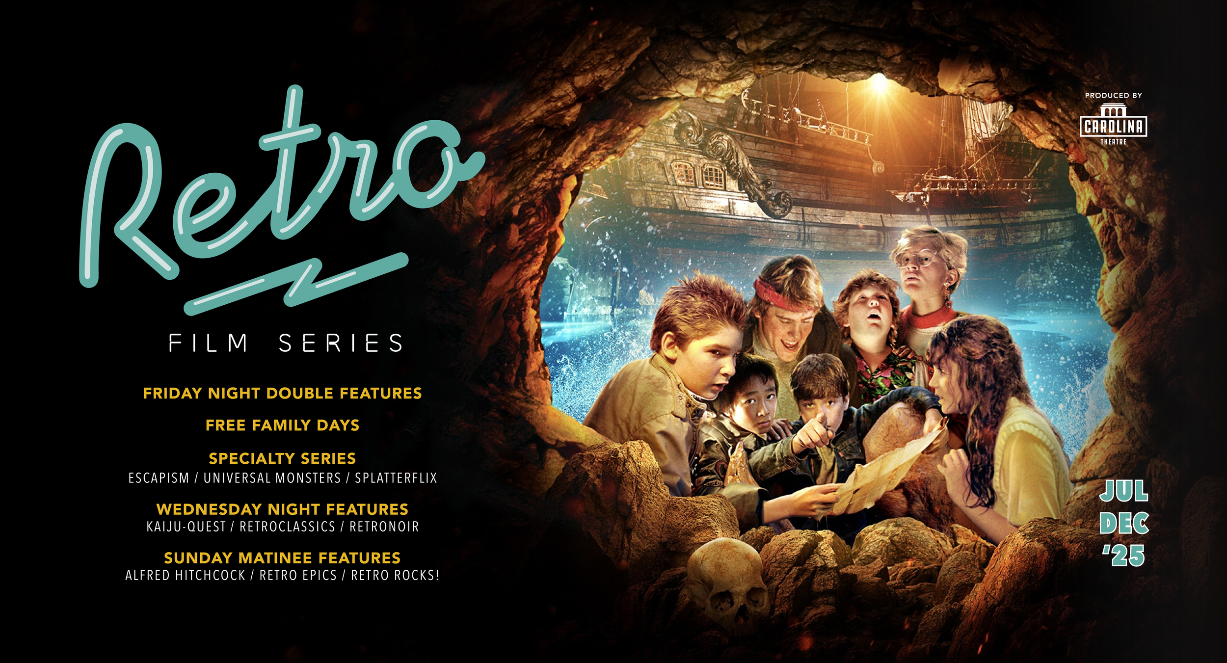 Retro Film Series TV Slides | 1998" x 1080"