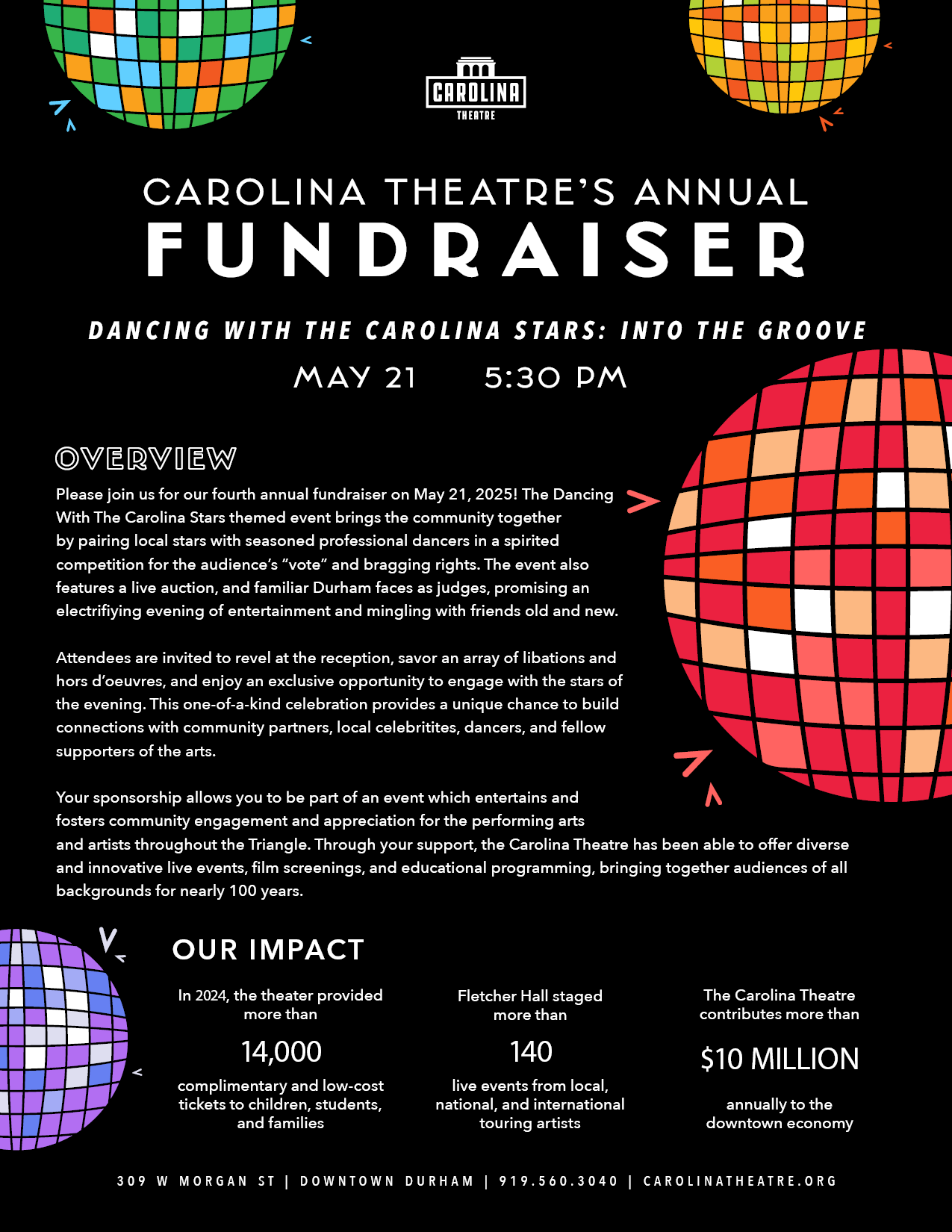 2025 Dancing with the Carolina Stars Sponsorship Guide