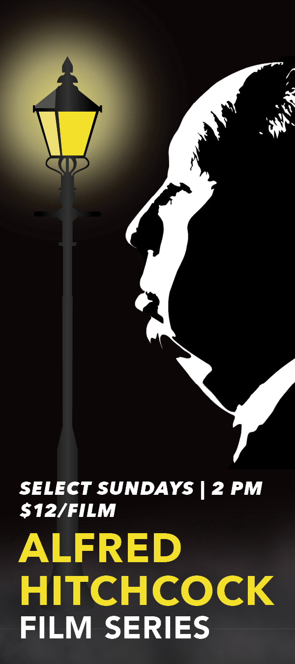 2025 Alfred Hitchcock Film Series Rack Card | January-June