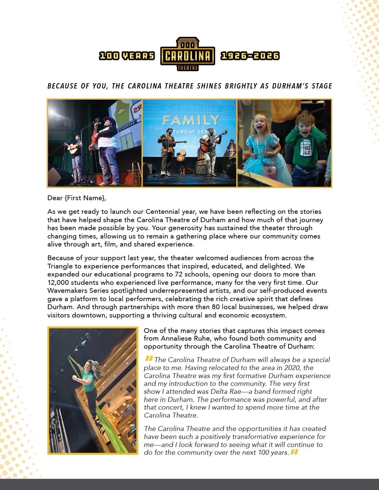 2025 Annual Appeal Letter