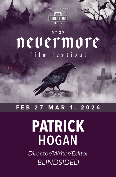 2026 Nevermore Film Festival Badges | 2.625" x 4"