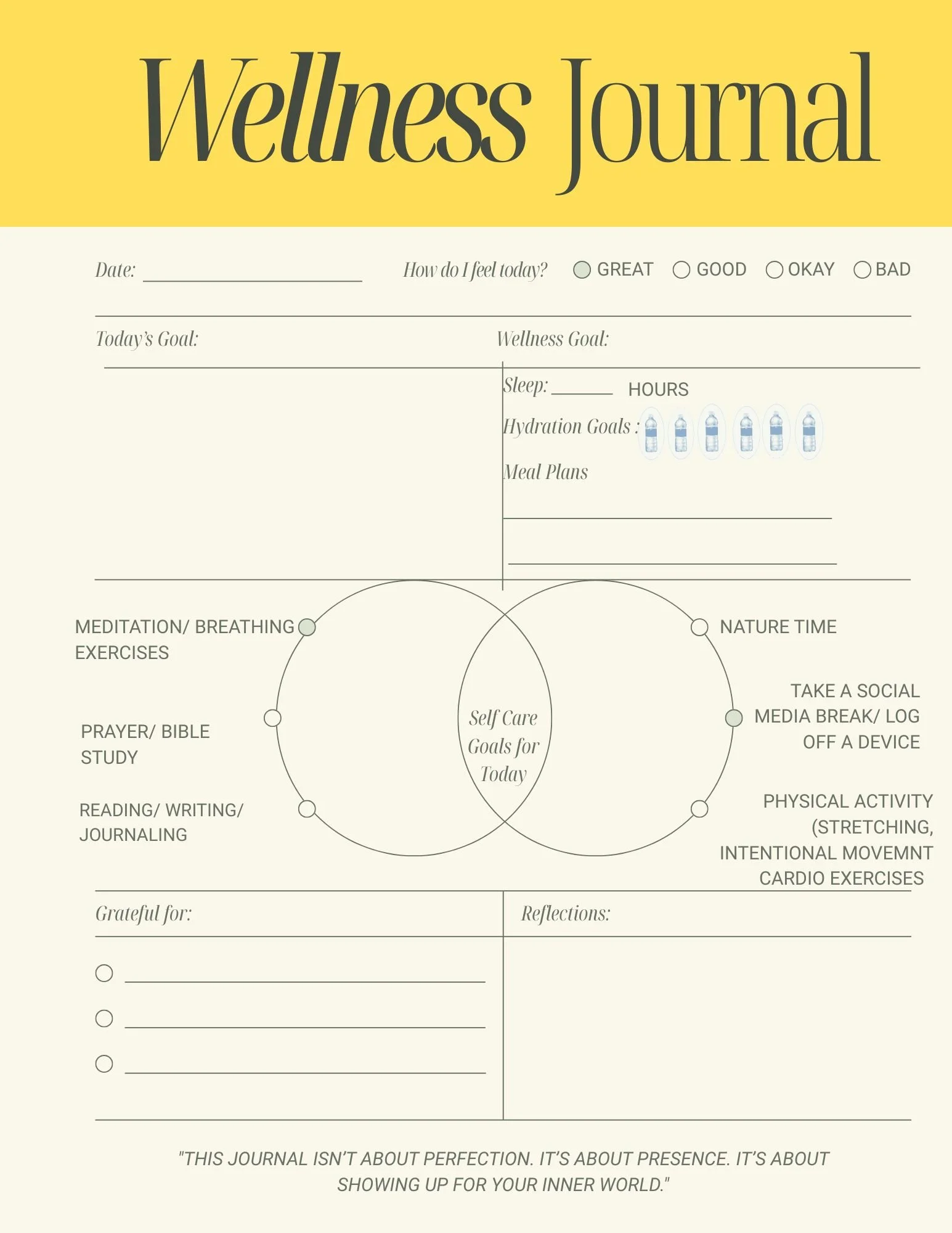 Wellness Journal