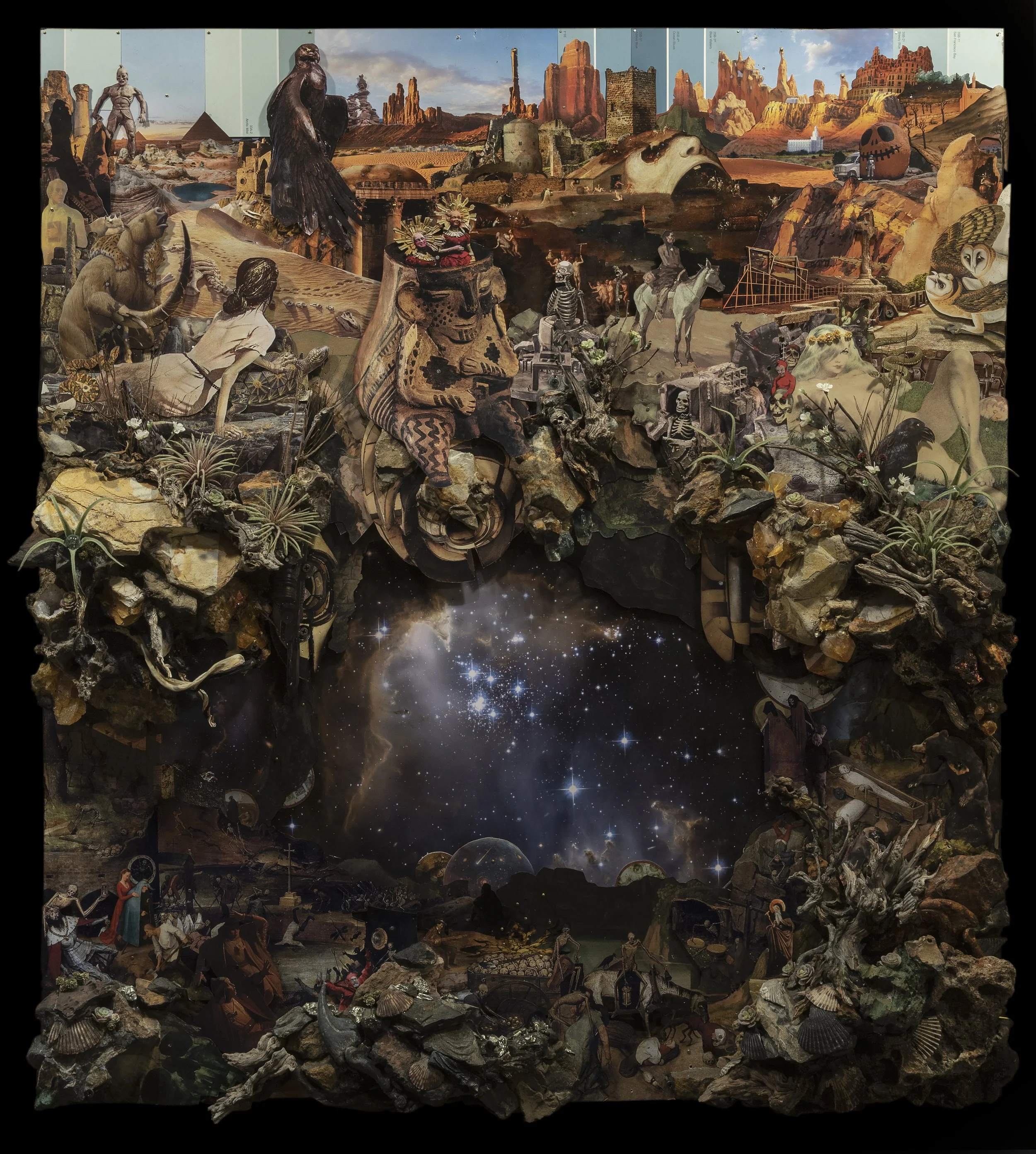 The Tunnel at the End of the Light - 2021, 42 x 38