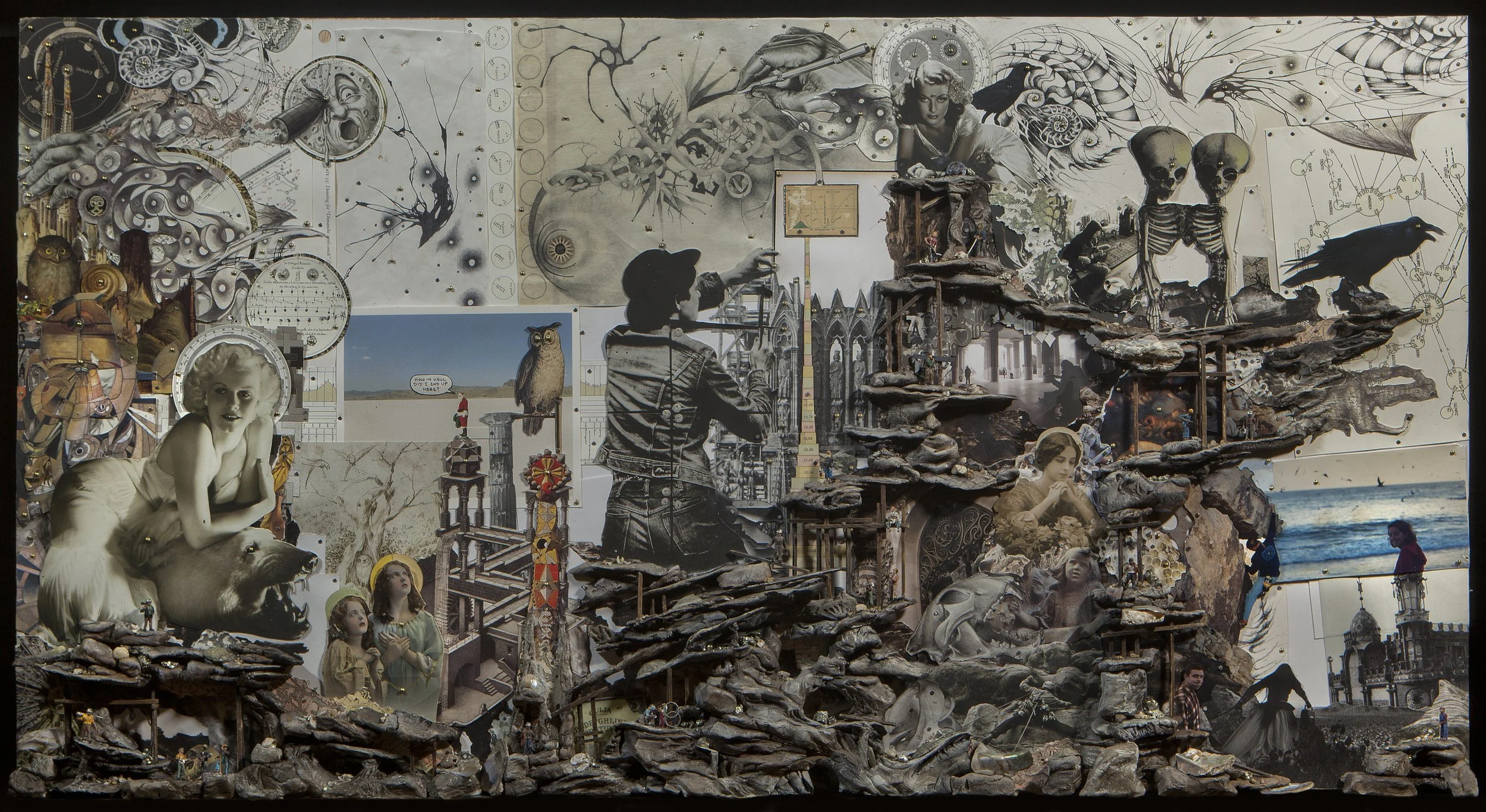 The Pitfalls and Perils of Placing People On Pedestals - 2013, 22 x 36