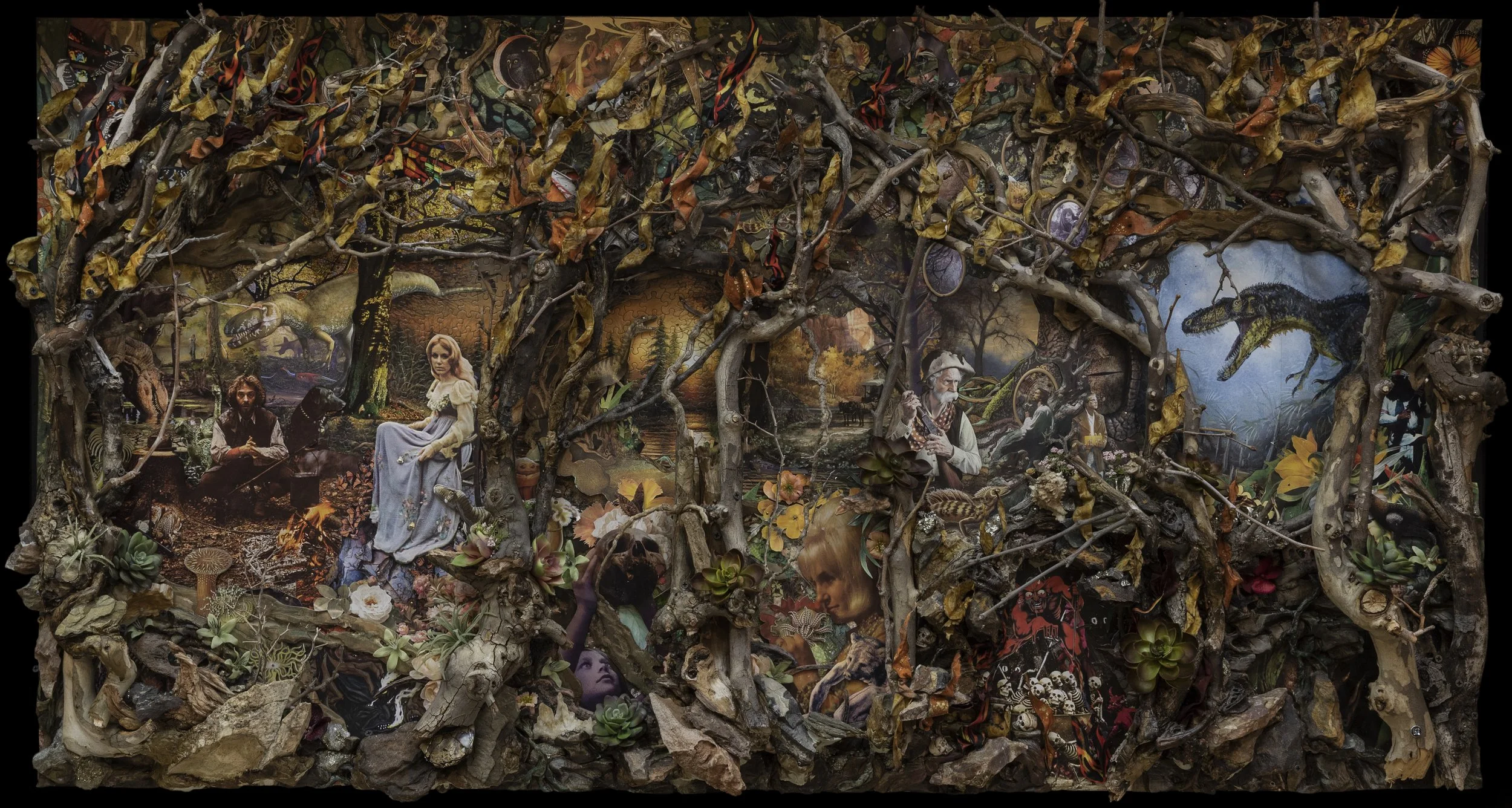 The Burned Over District - 2019-2021, 29 x 60