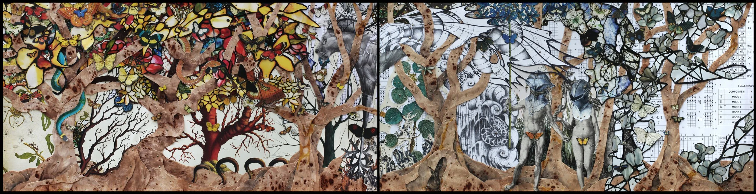 Fall Into Winter - 2012, 14 x 48