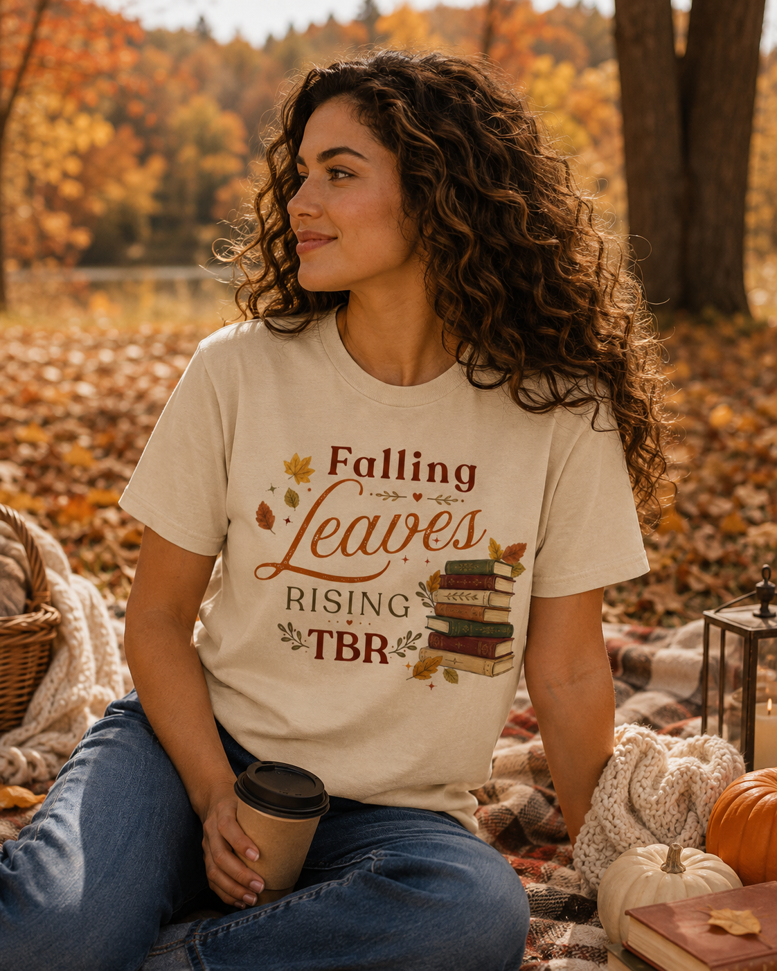 Fall Falling Leaves Rising TBR T-Shirt