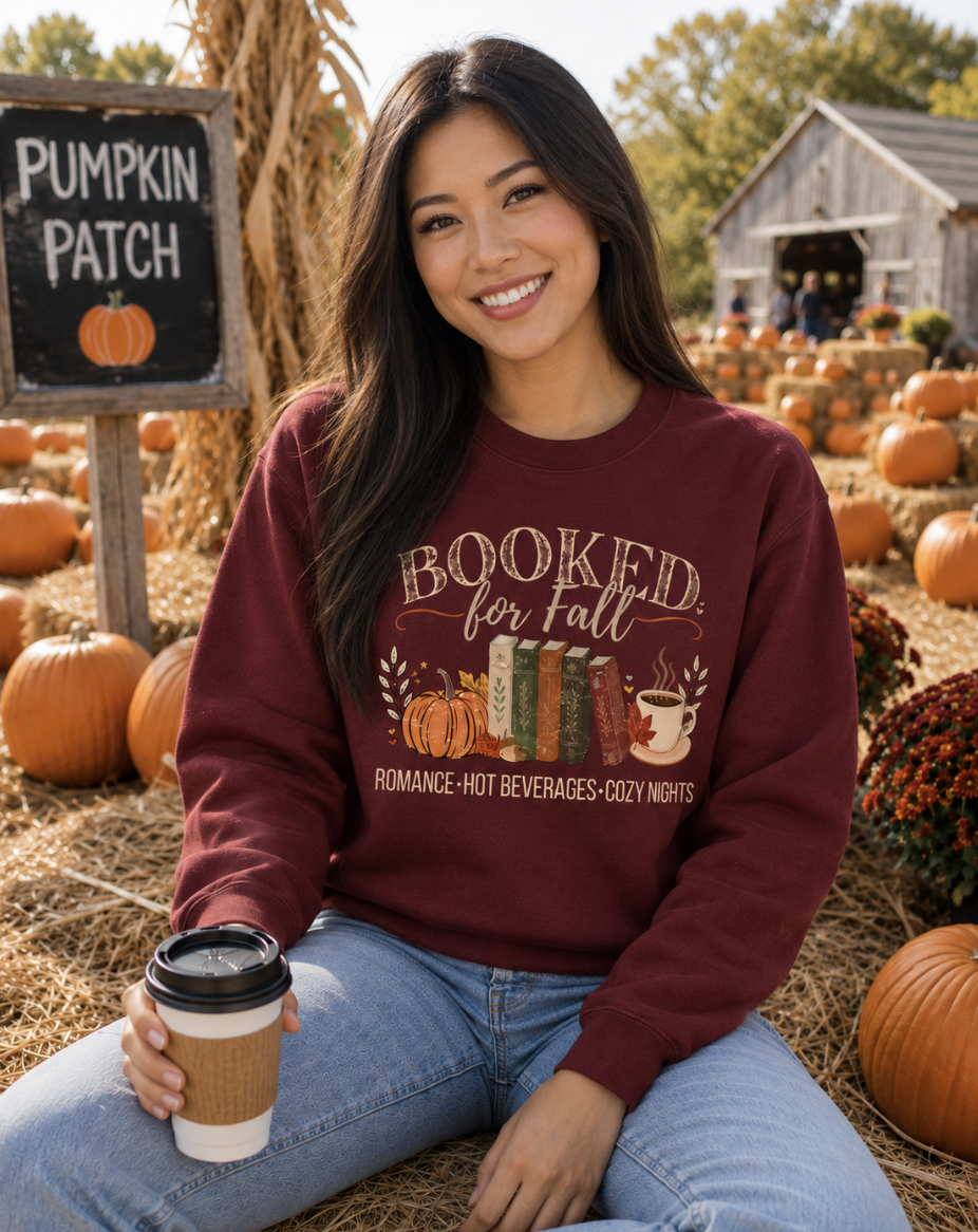 Fall Booked for Fall Sweatshirt