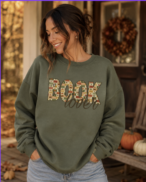 Fall Book Lover Sweatshirt