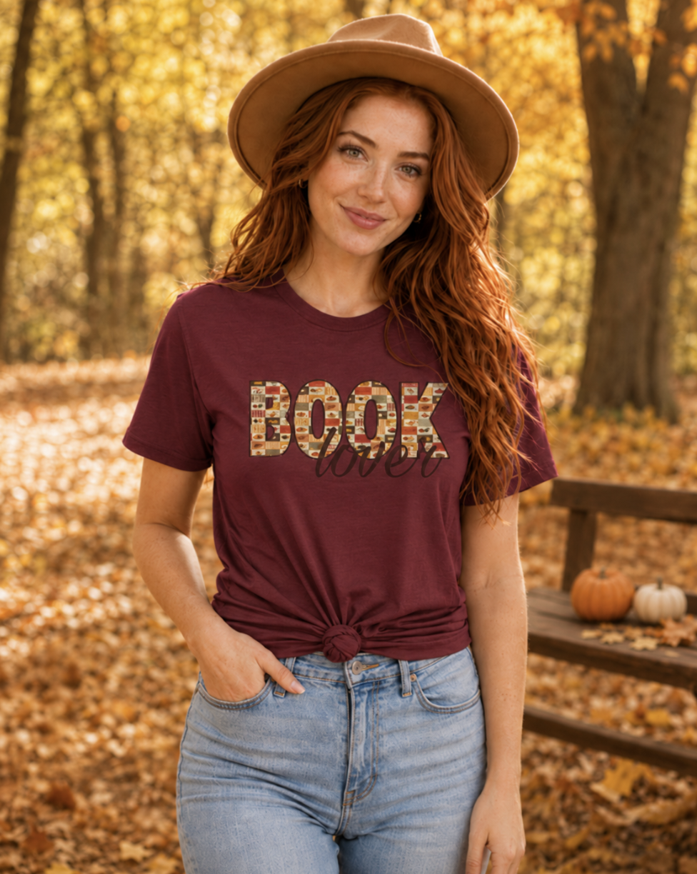 Fall Book Lovers T-shirt