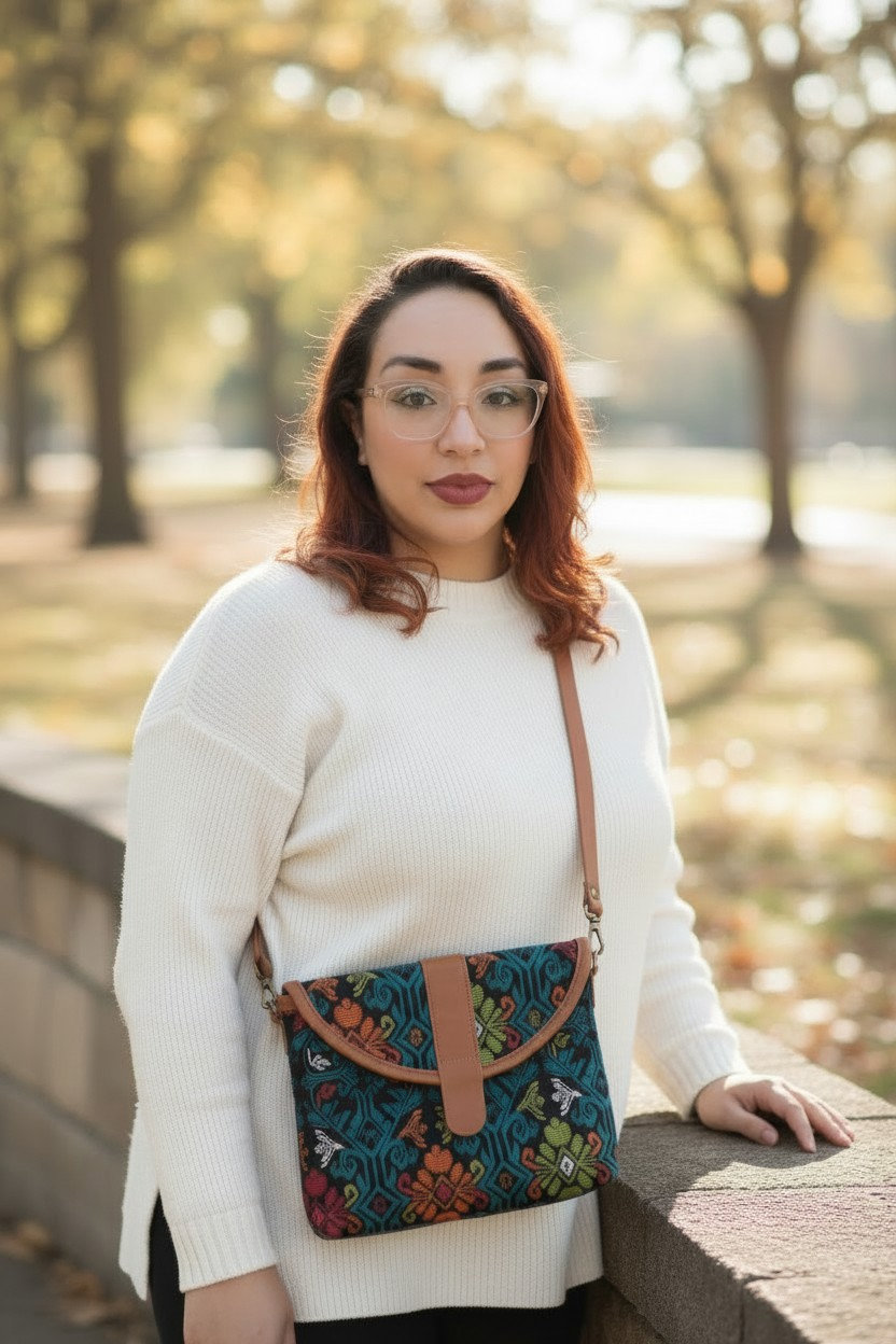 Vintage Guatemalan Huipil Clutch