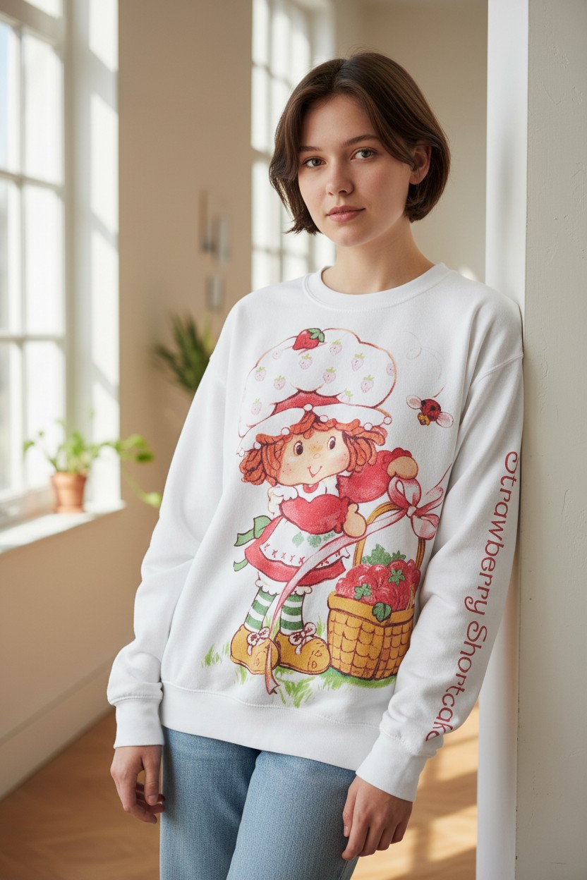 Strawberry Shortcake Girls' Sweatshirt