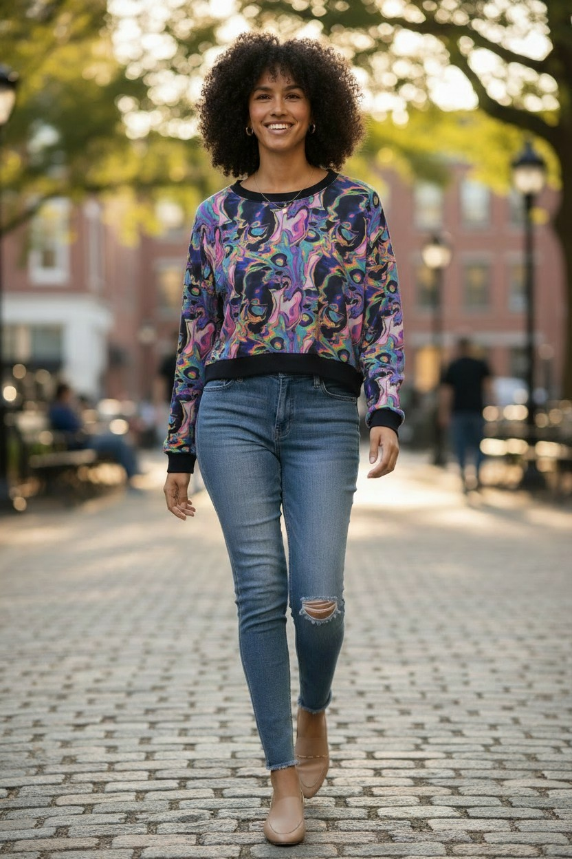 Vibrant Multicolor Sweater