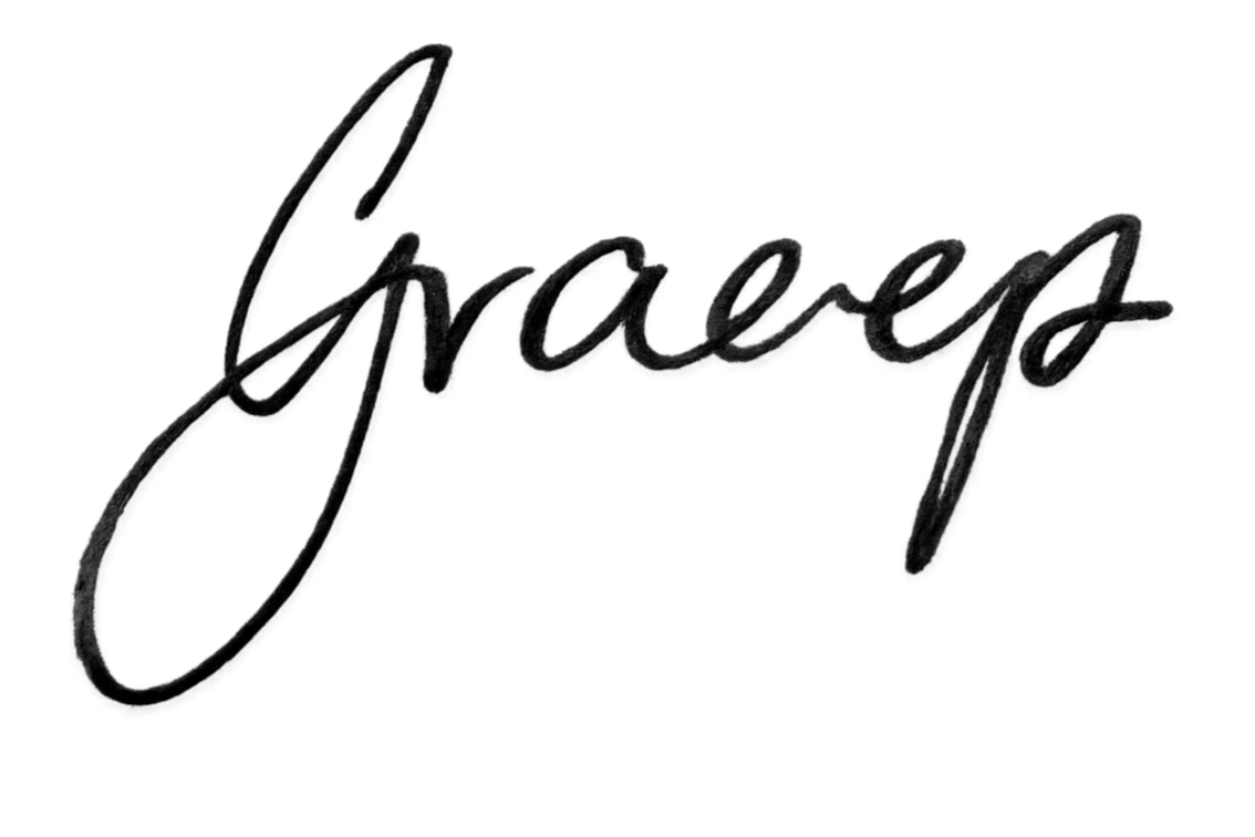 Handwritten Artist Signature Grace Putnam
