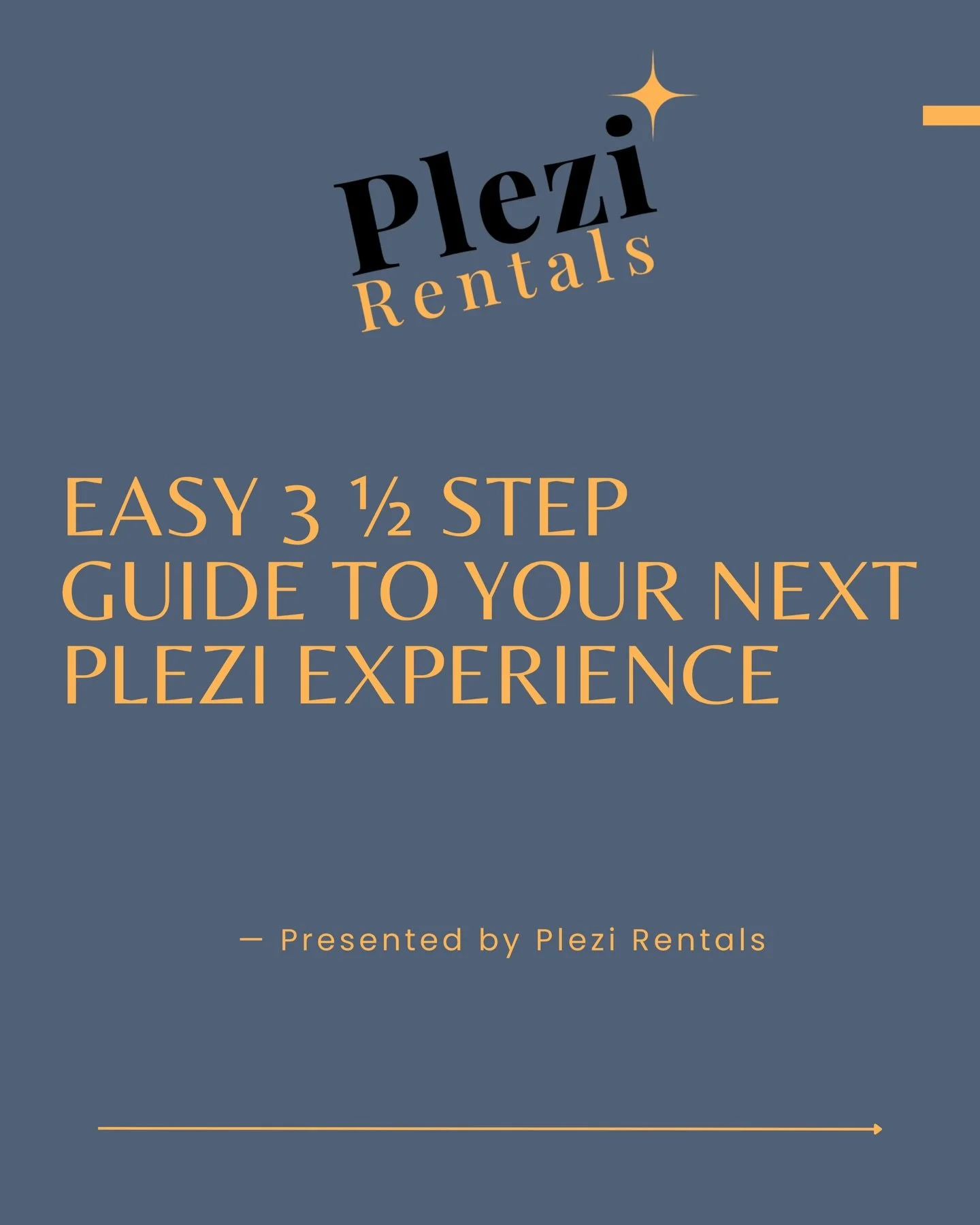 The Plezi Process is as easy as 1, 2, 3... &frac12;. ✨

We believe booking your photobooth should be just as stress-free as the event itself. Here&rsquo;s how we make the magic happen:
&bull; 01. Inquiry: Reach out with your date and venue.
&bull; 02