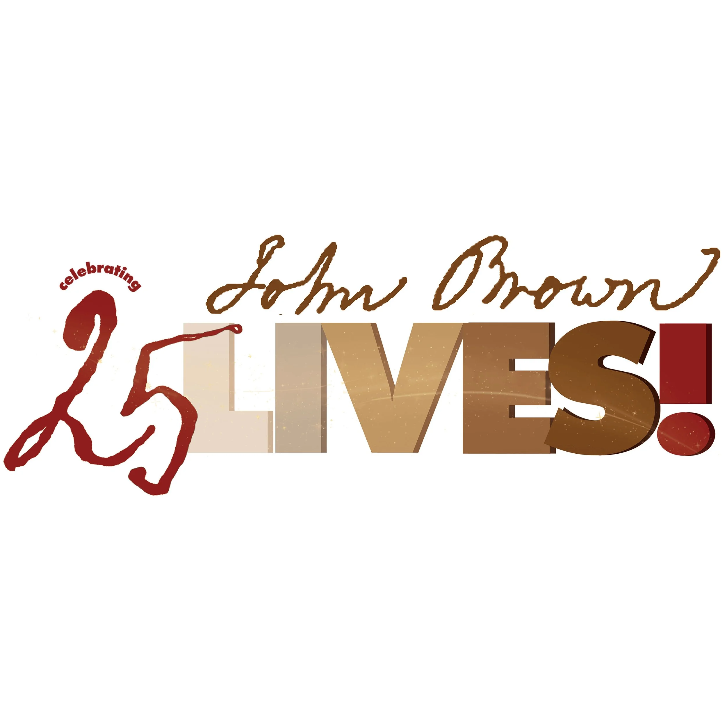 Logo: Celebrating 25 years of John Brown Lives!