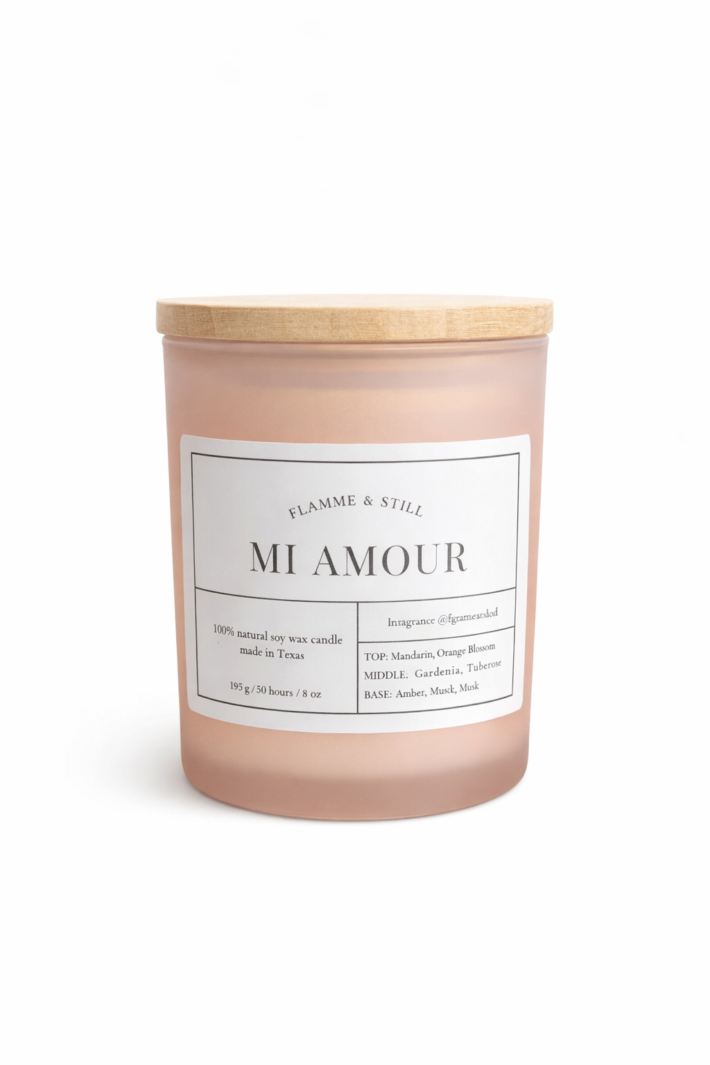 Mi Amour | Love Spell Soy Wax Candle