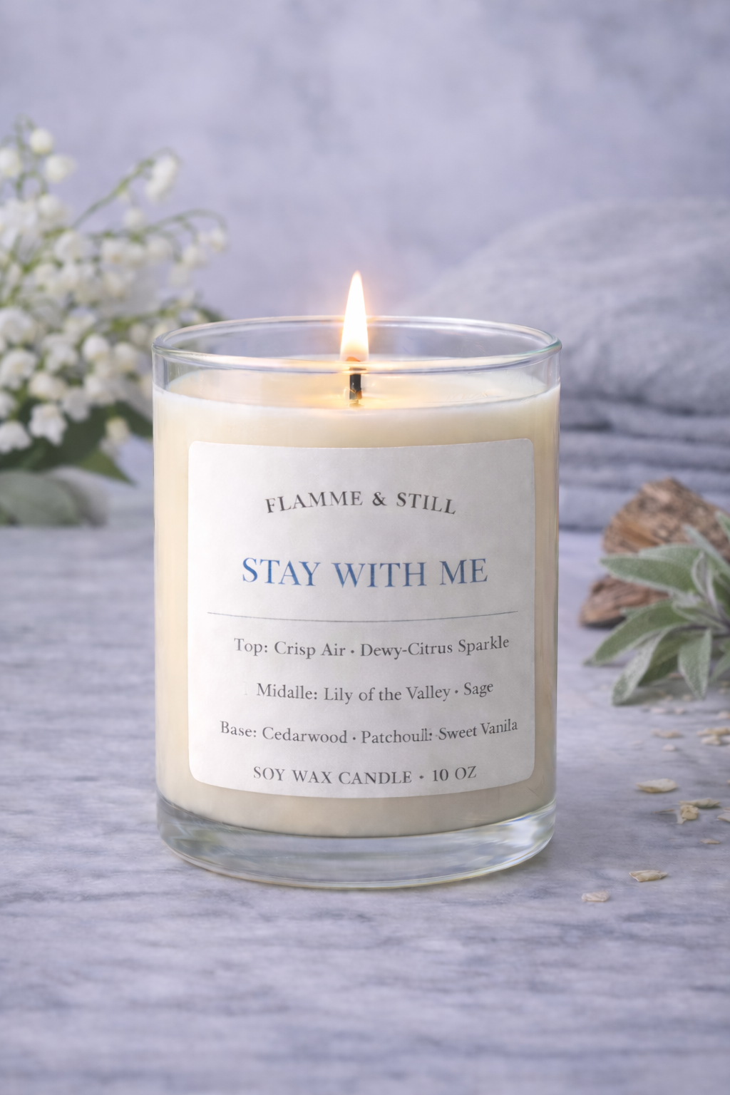Stay with Me | Rustic Retreat Soy Wax Candle