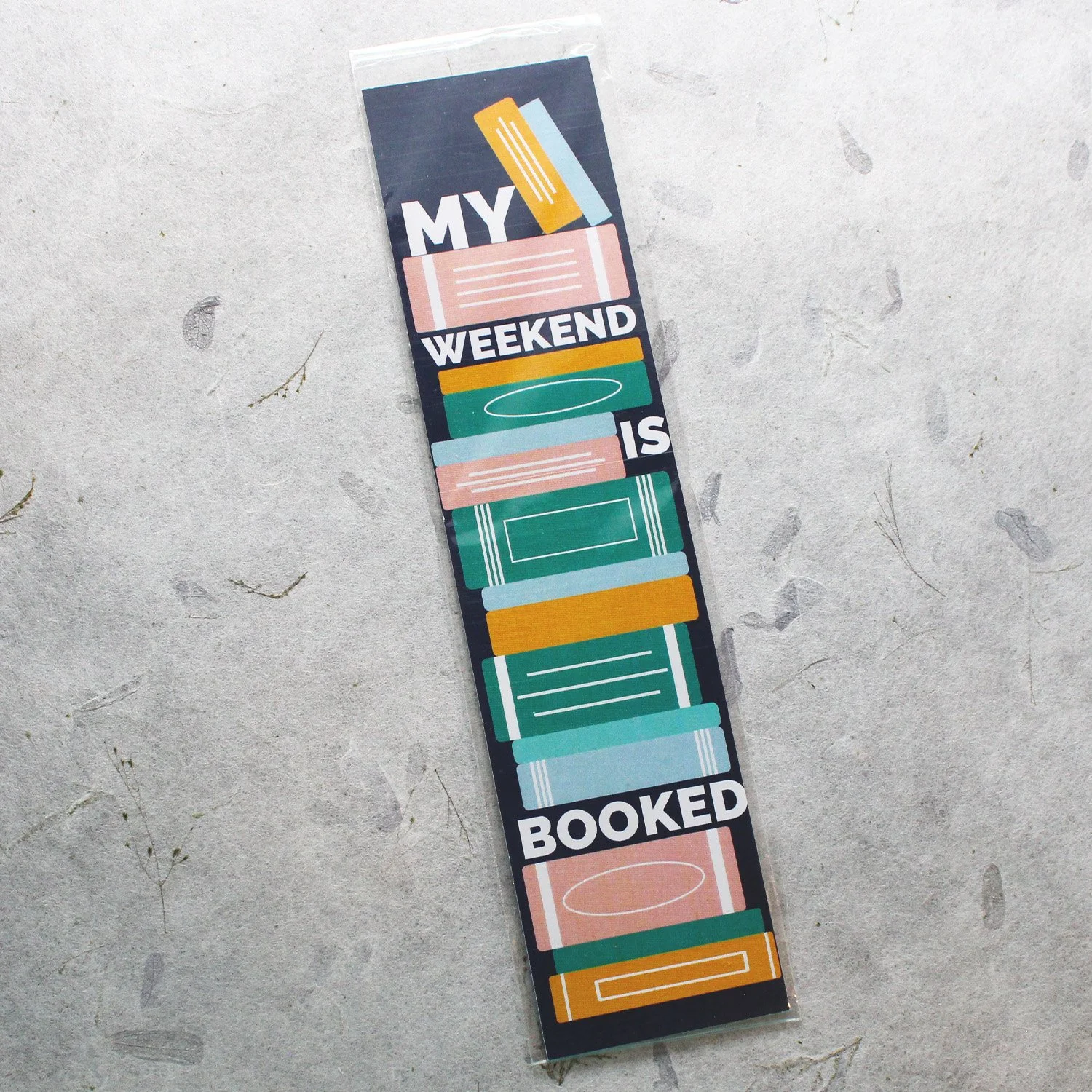Booked Weekend Bookmark