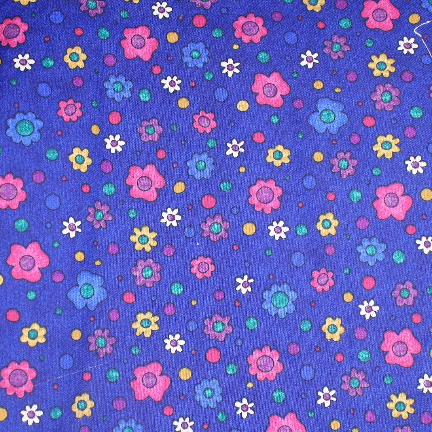 Purple Floral Calico