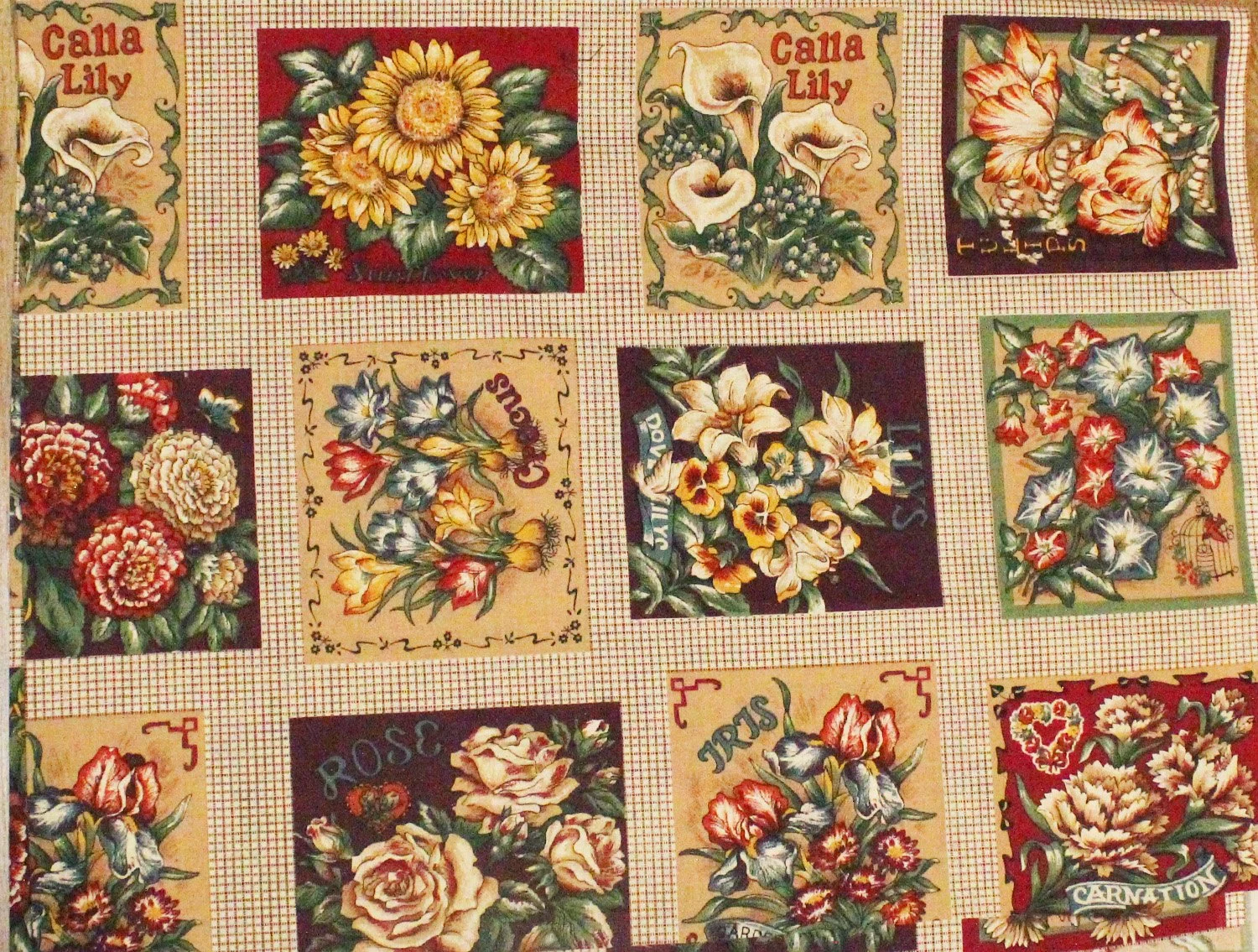 Flower Garden Panels