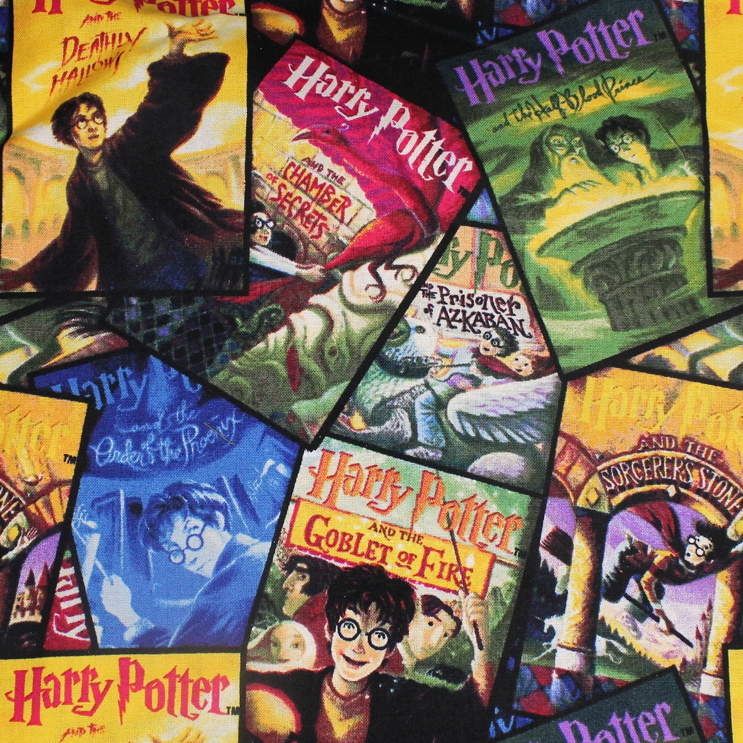 Harry Potter Book Cover Stack