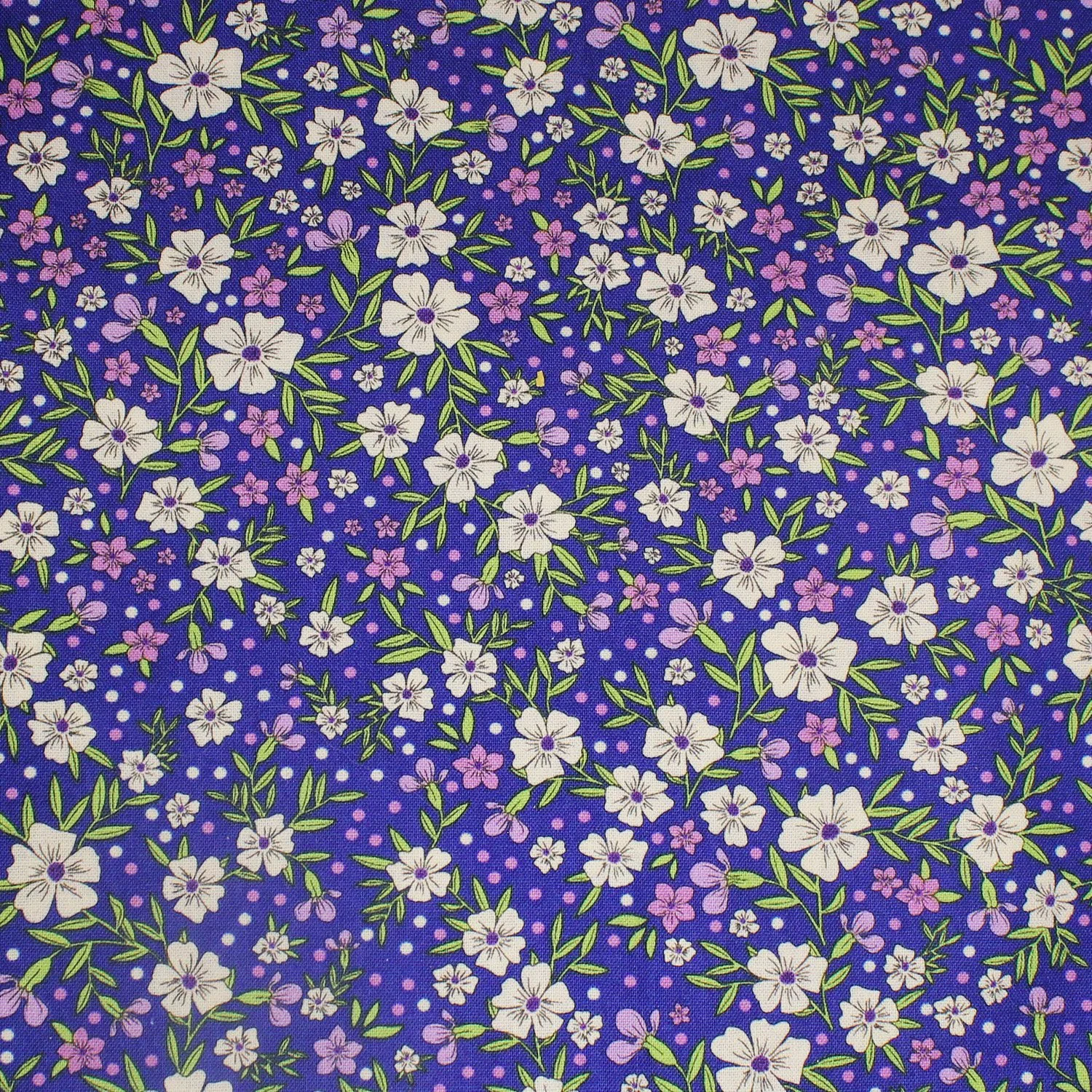 Purple Packed Floral