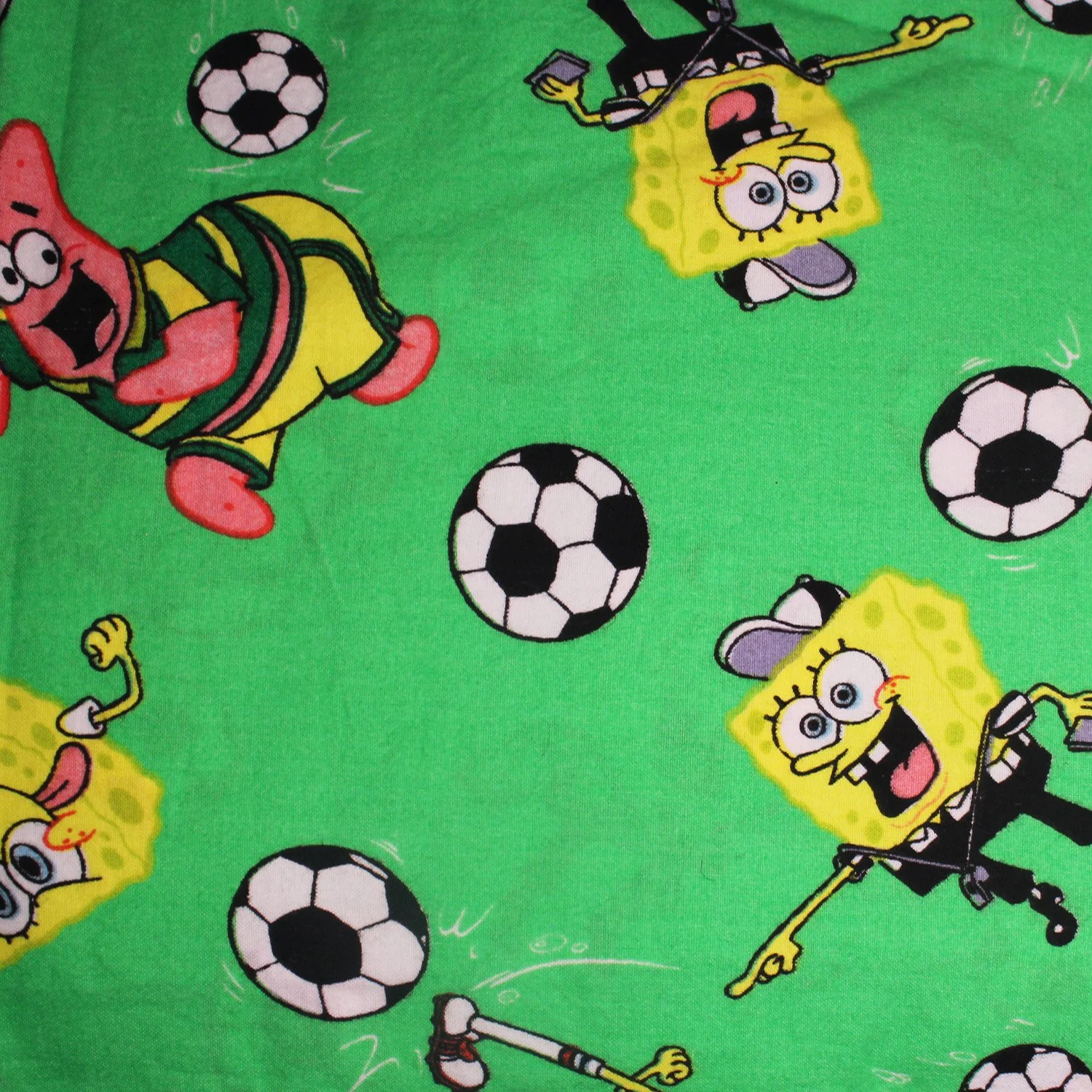 Spongebob on Green